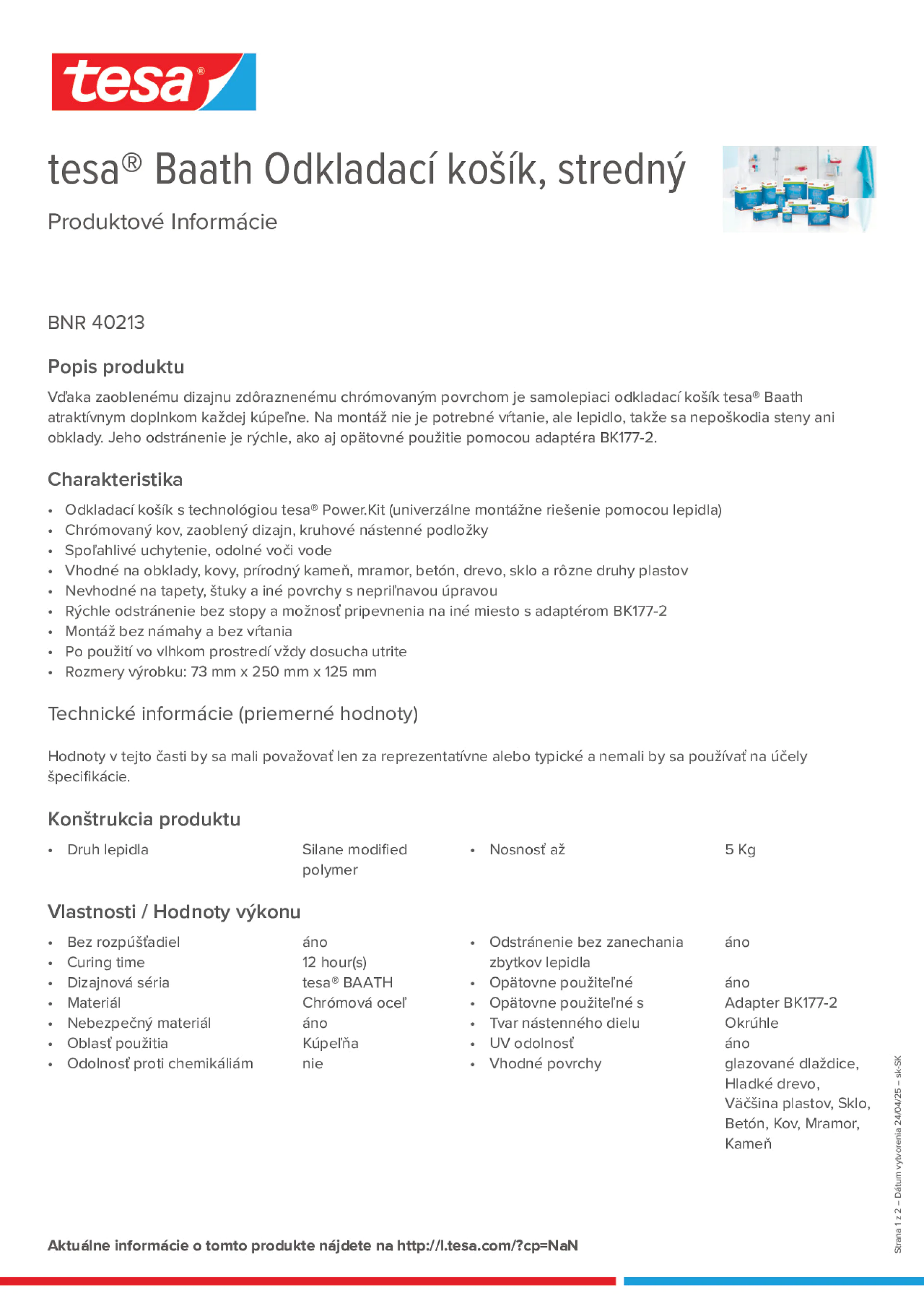 Product information_tesa® 40213_sk-SK