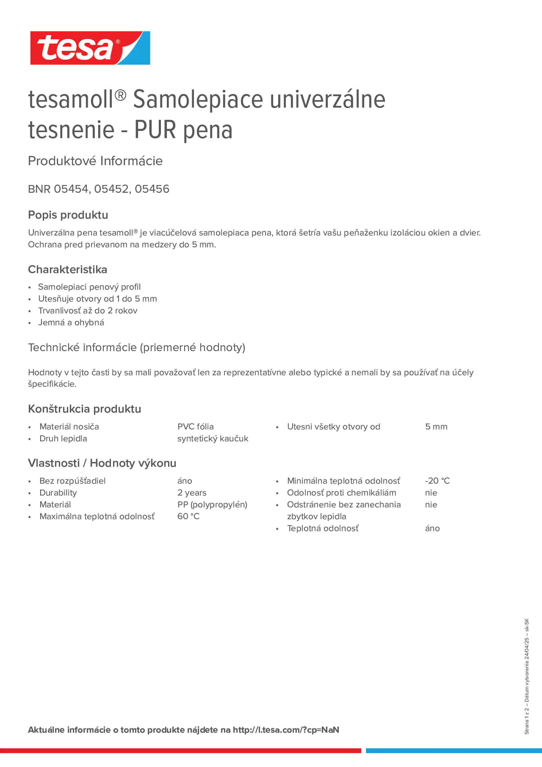 Product information_tesamoll® 55604_sk-SK