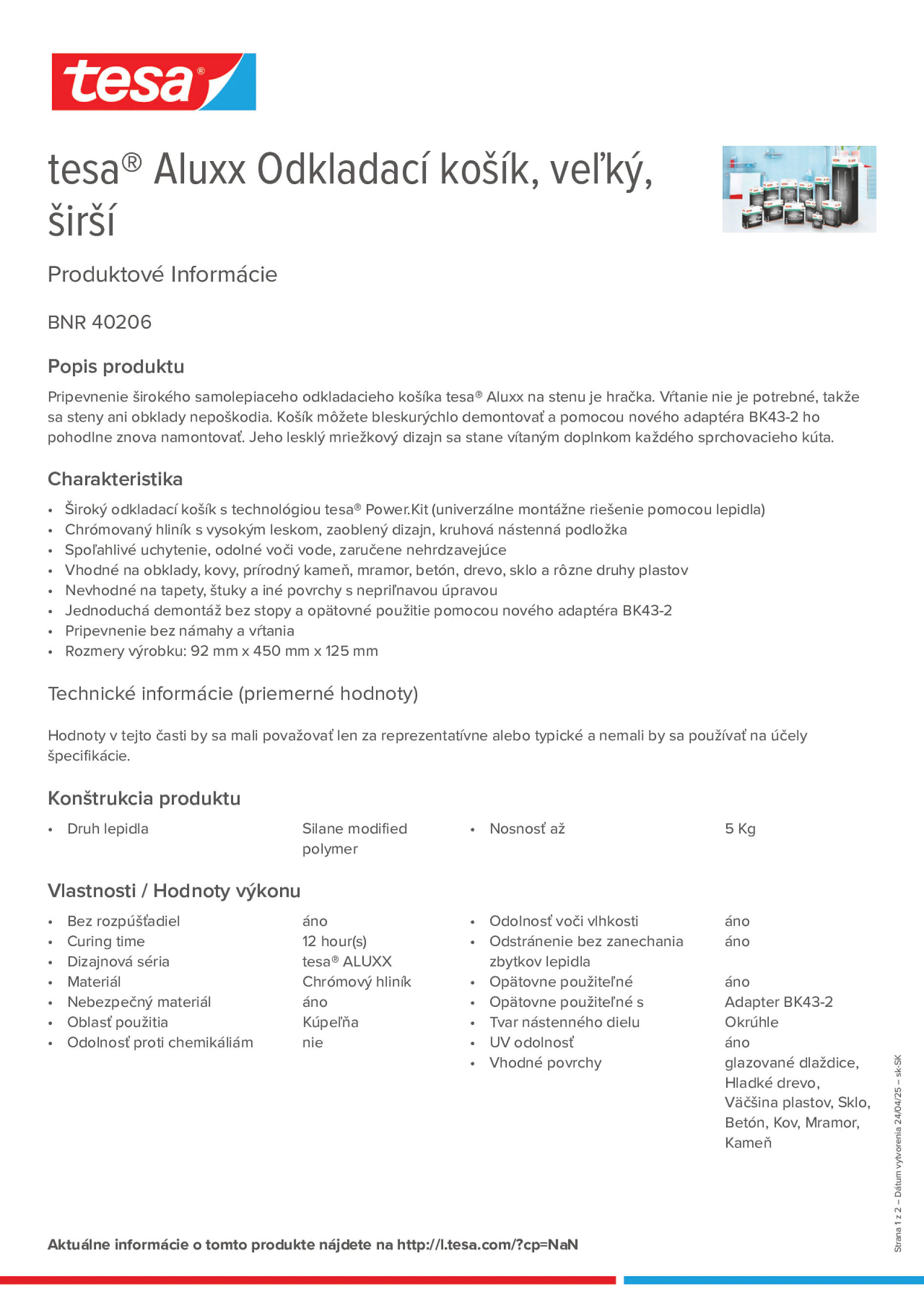 Product information_tesa® 40206_sk-SK