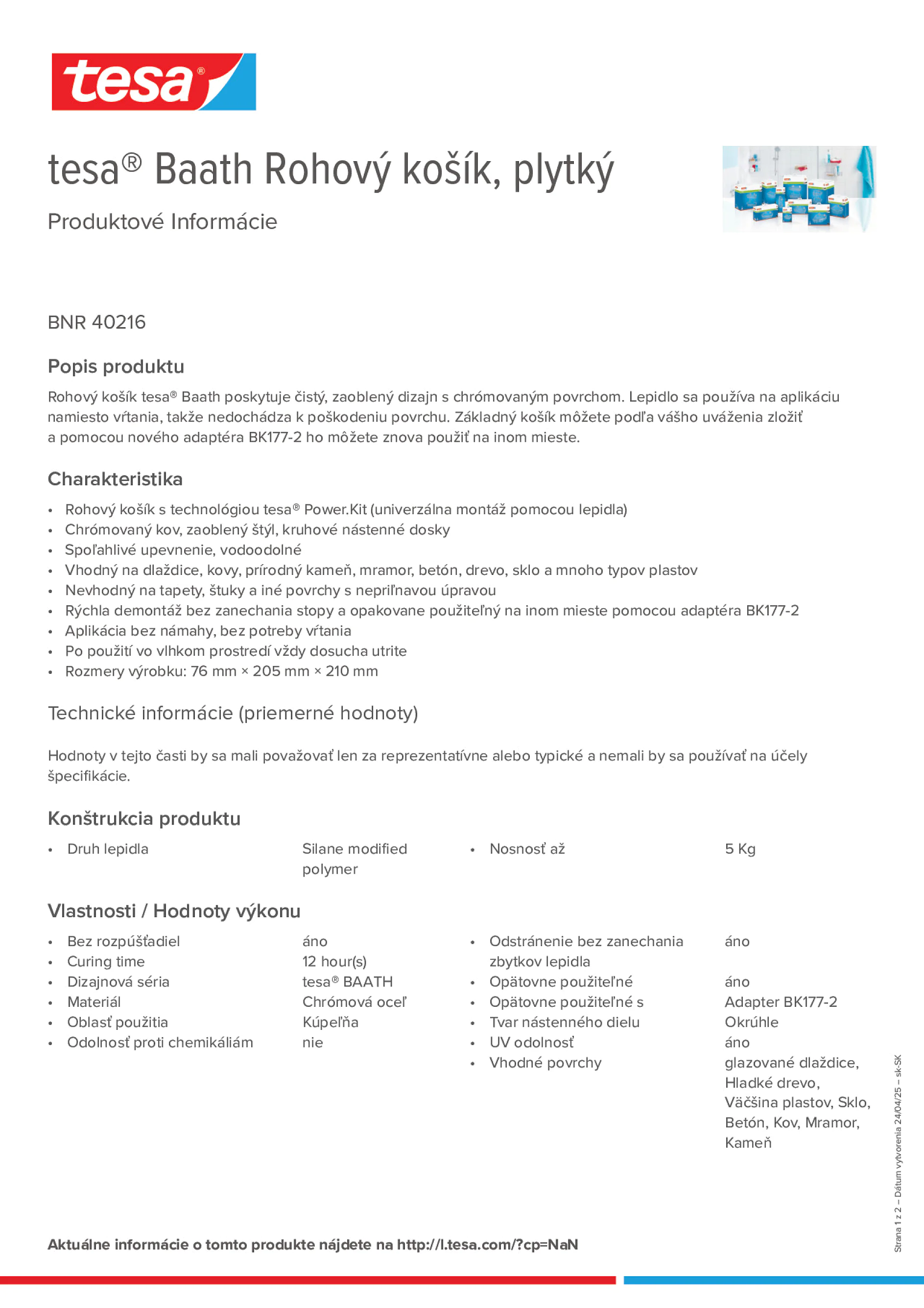 Product information_tesa® 40216_sk-SK