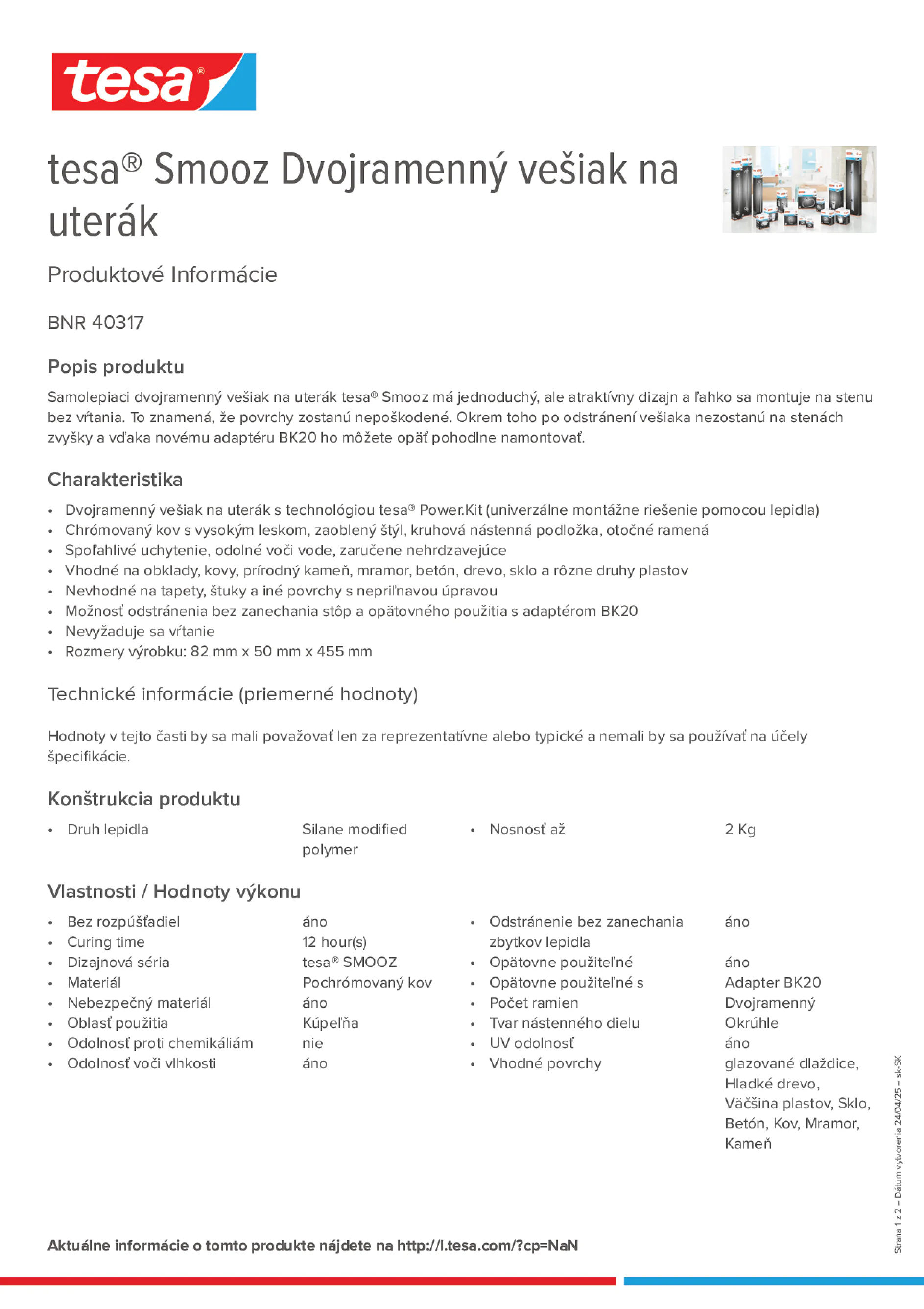 Product information_tesa® 40317_sk-SK