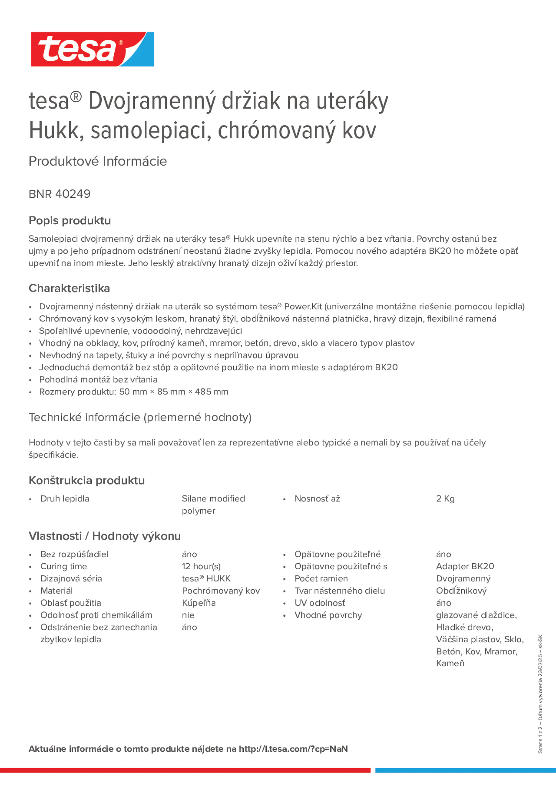 Product information_tesa® 40249_sk-SK