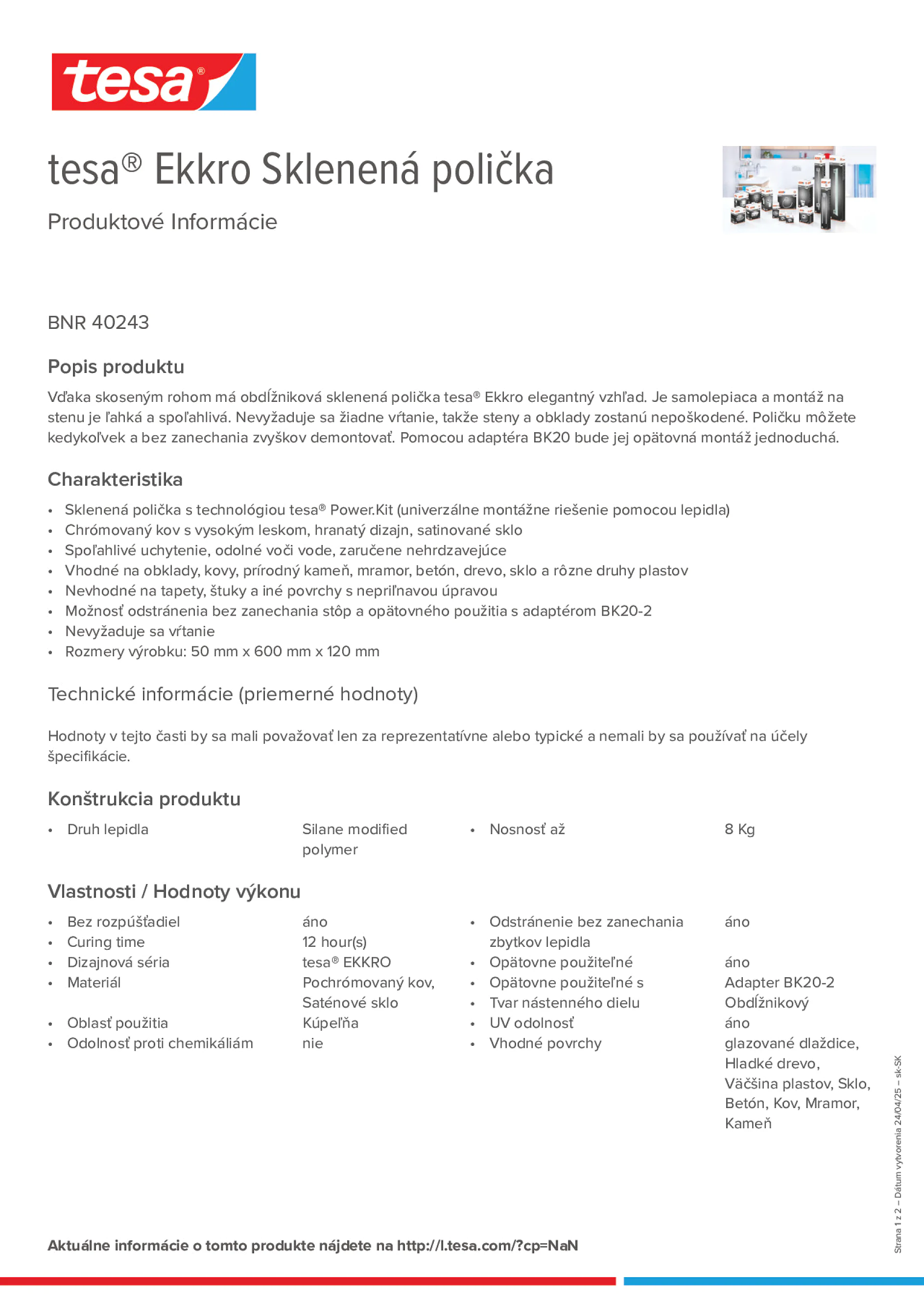 Product information_tesa® 40243_sk-SK