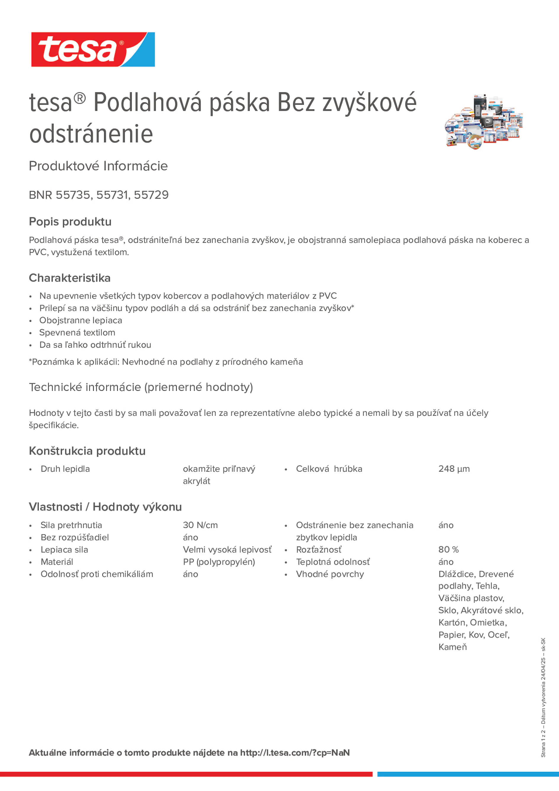 Product information_tesa® 55729_sk-SK