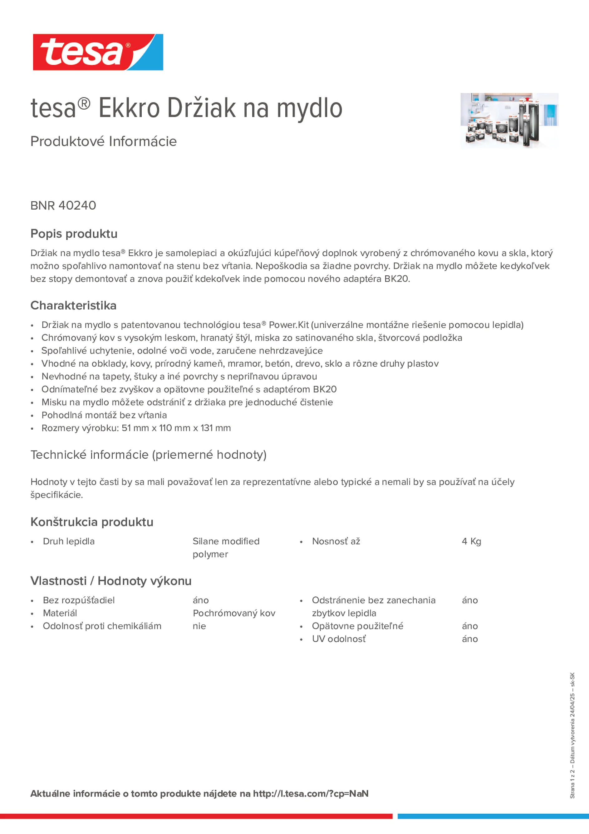 Product information_tesa® 40240_sk-SK