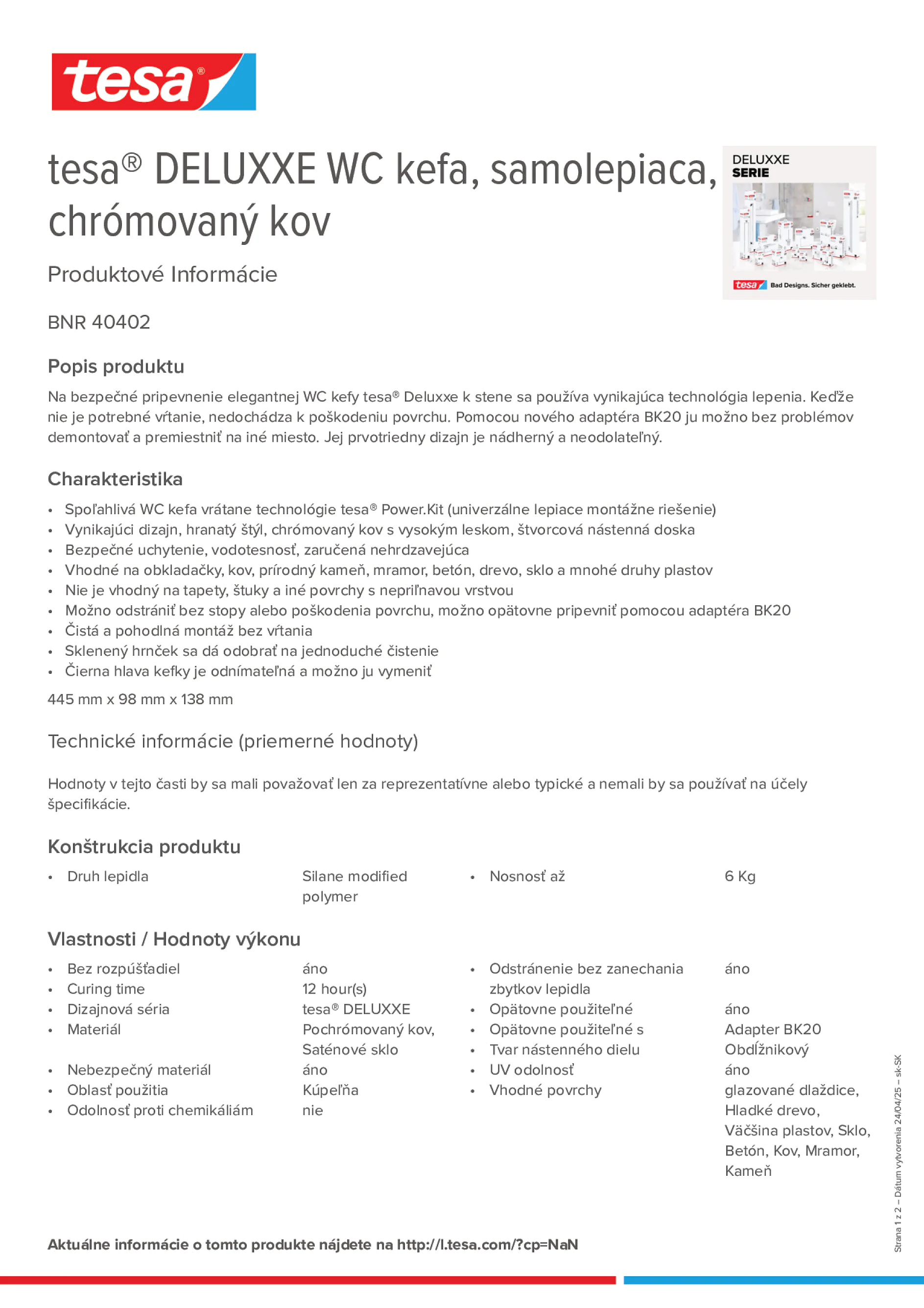 Product information_tesa® 40402_sk-SK