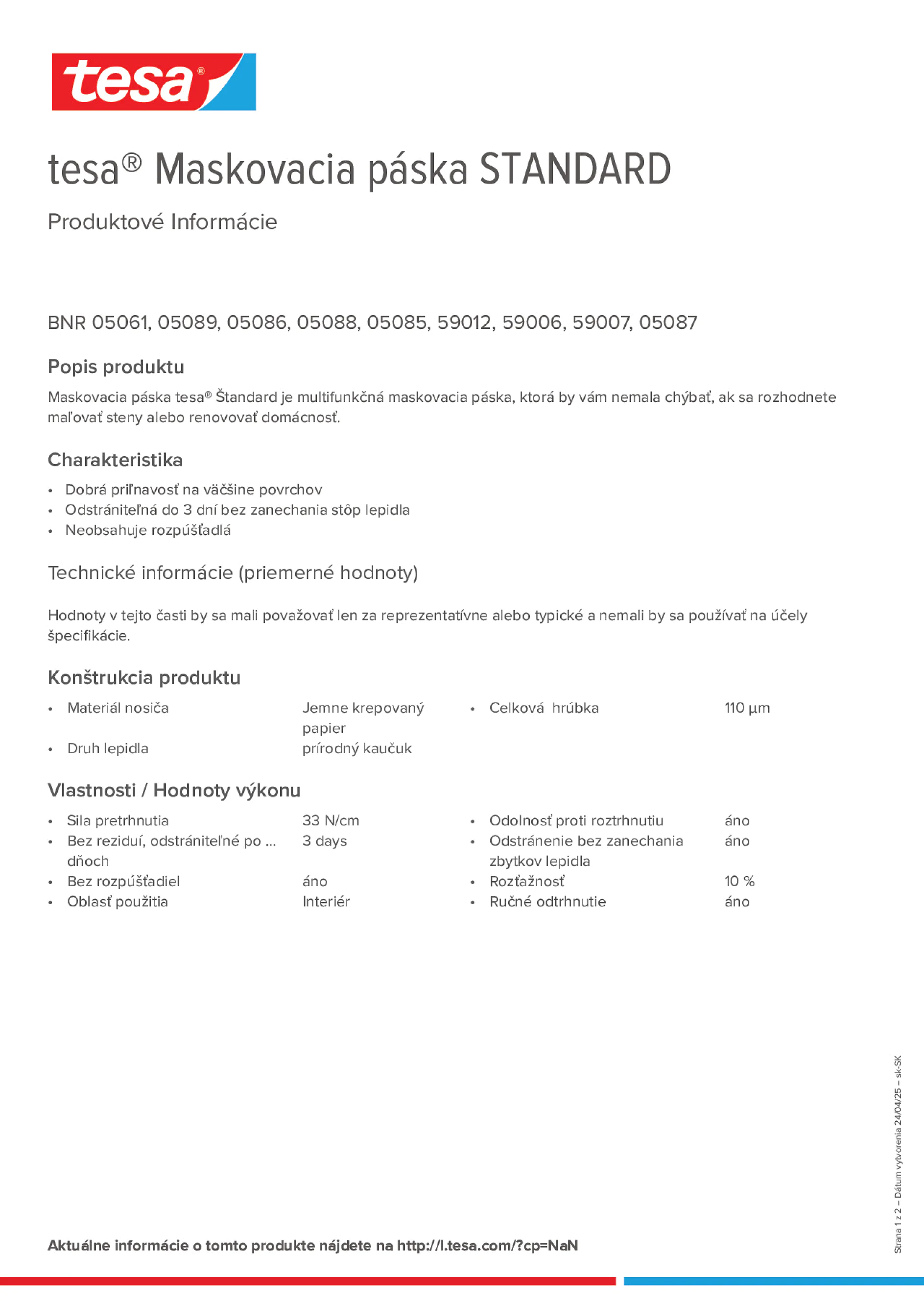 Product information_tesa® 59005_sk-SK
