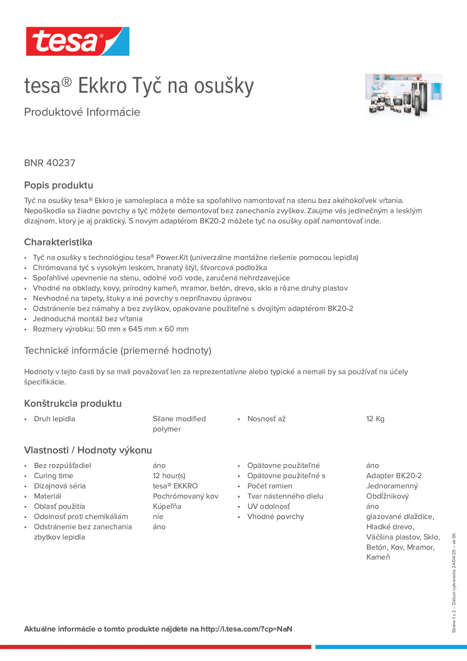 Product information_tesa® 40237_sk-SK