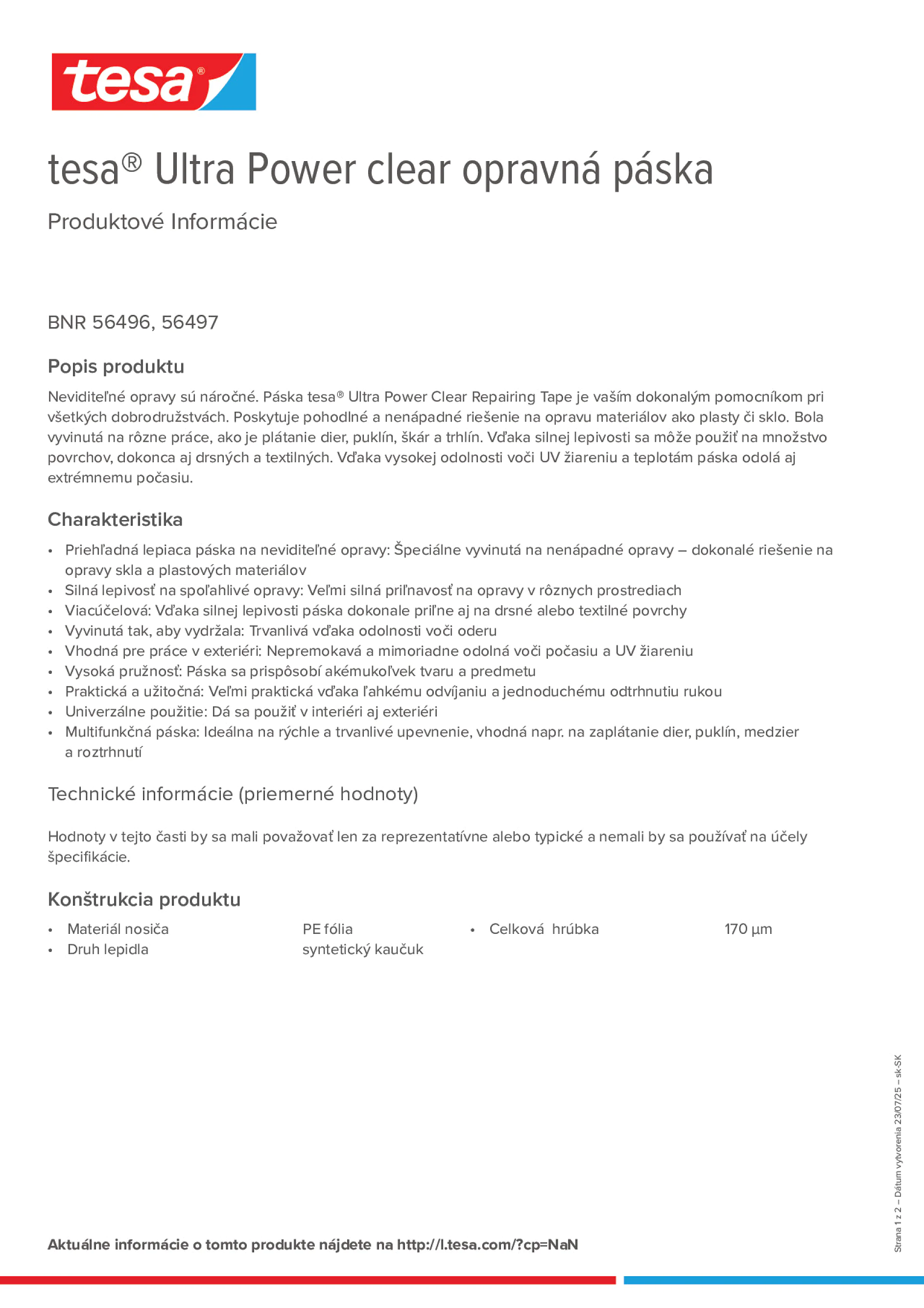 Product information_tesa® 56496_sk-SK