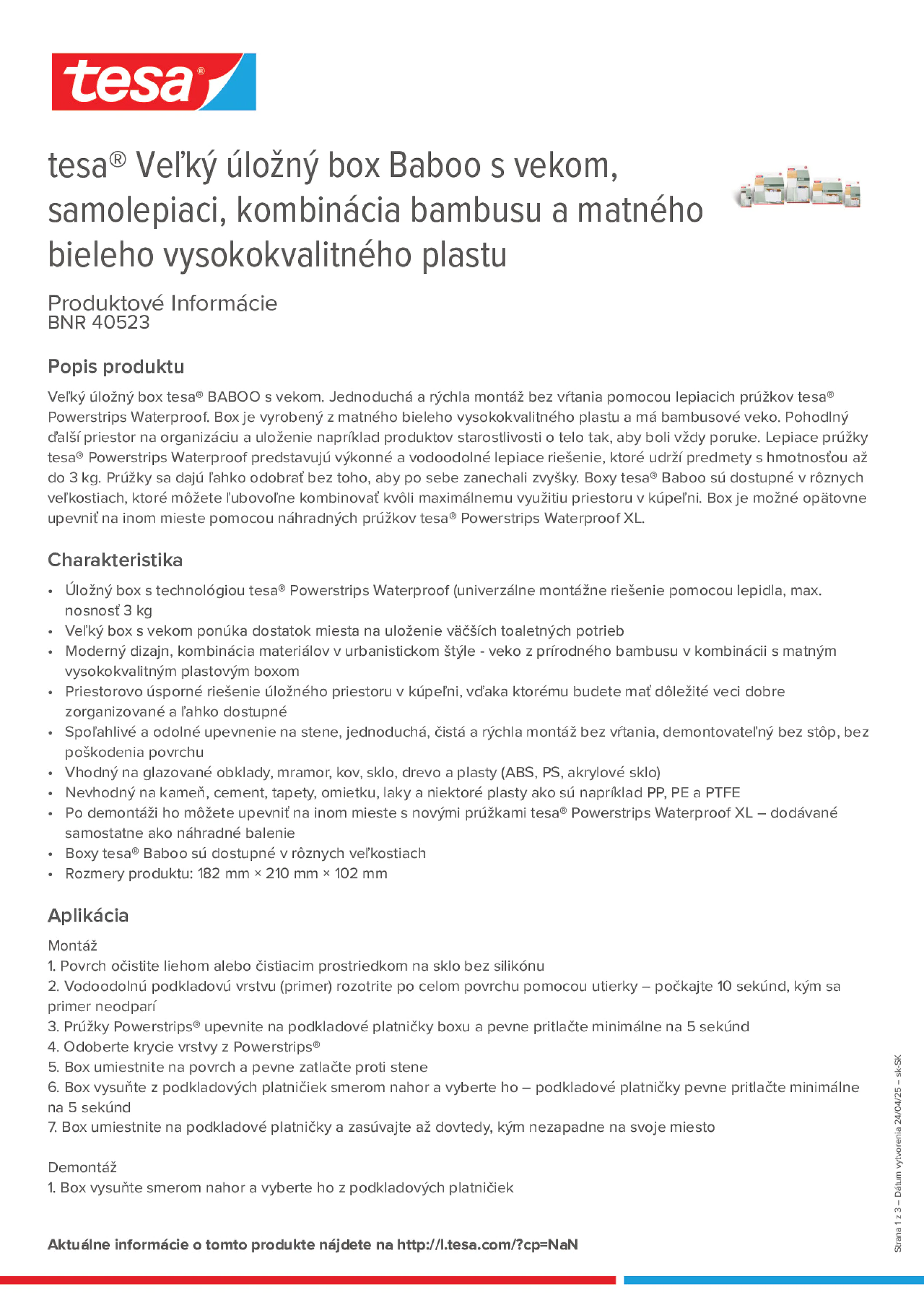 Product information_tesa® 40523_sk-SK