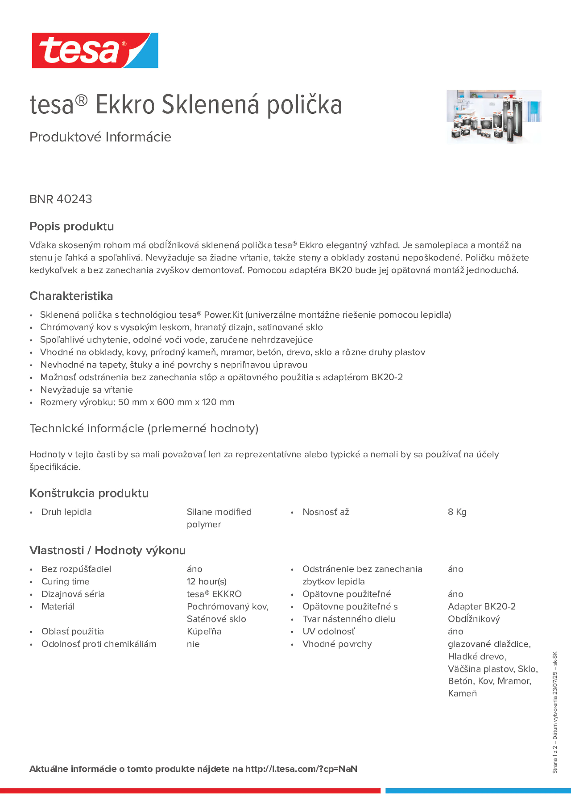 Product information_tesa® 40243_sk-SK