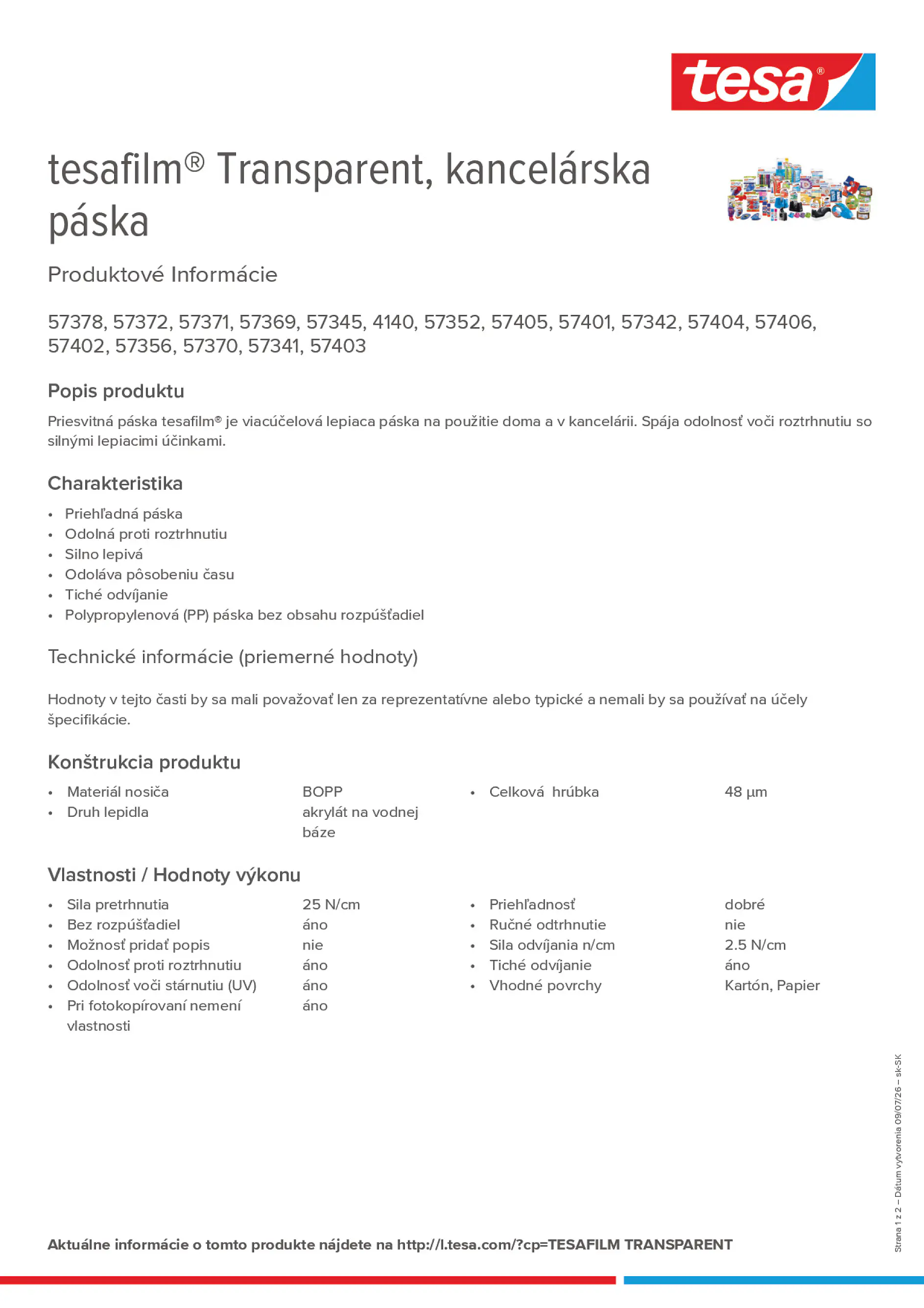 Product information_tesafilm® 4140_sk-SK