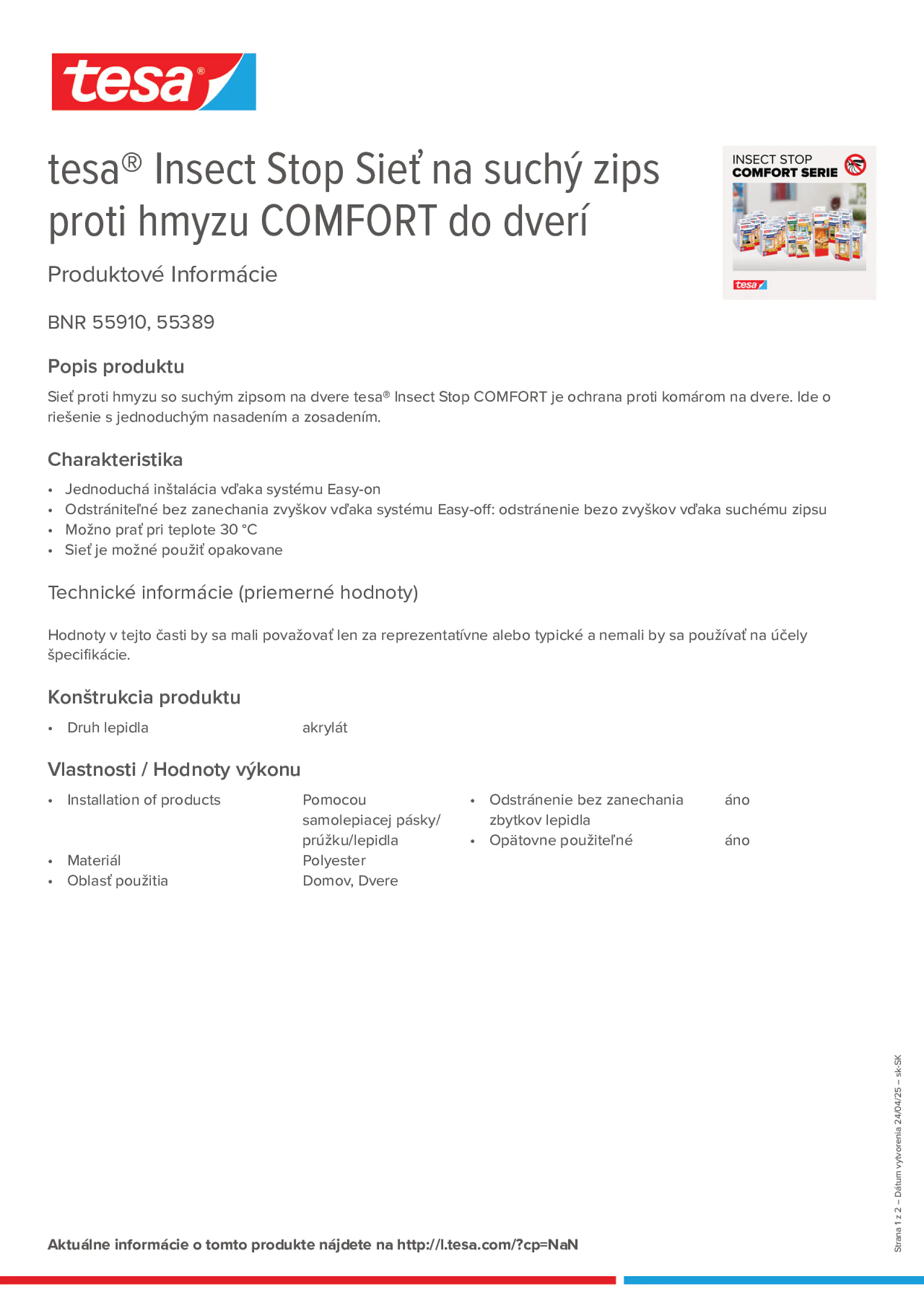 Product information_tesa® 55910_sk-SK
