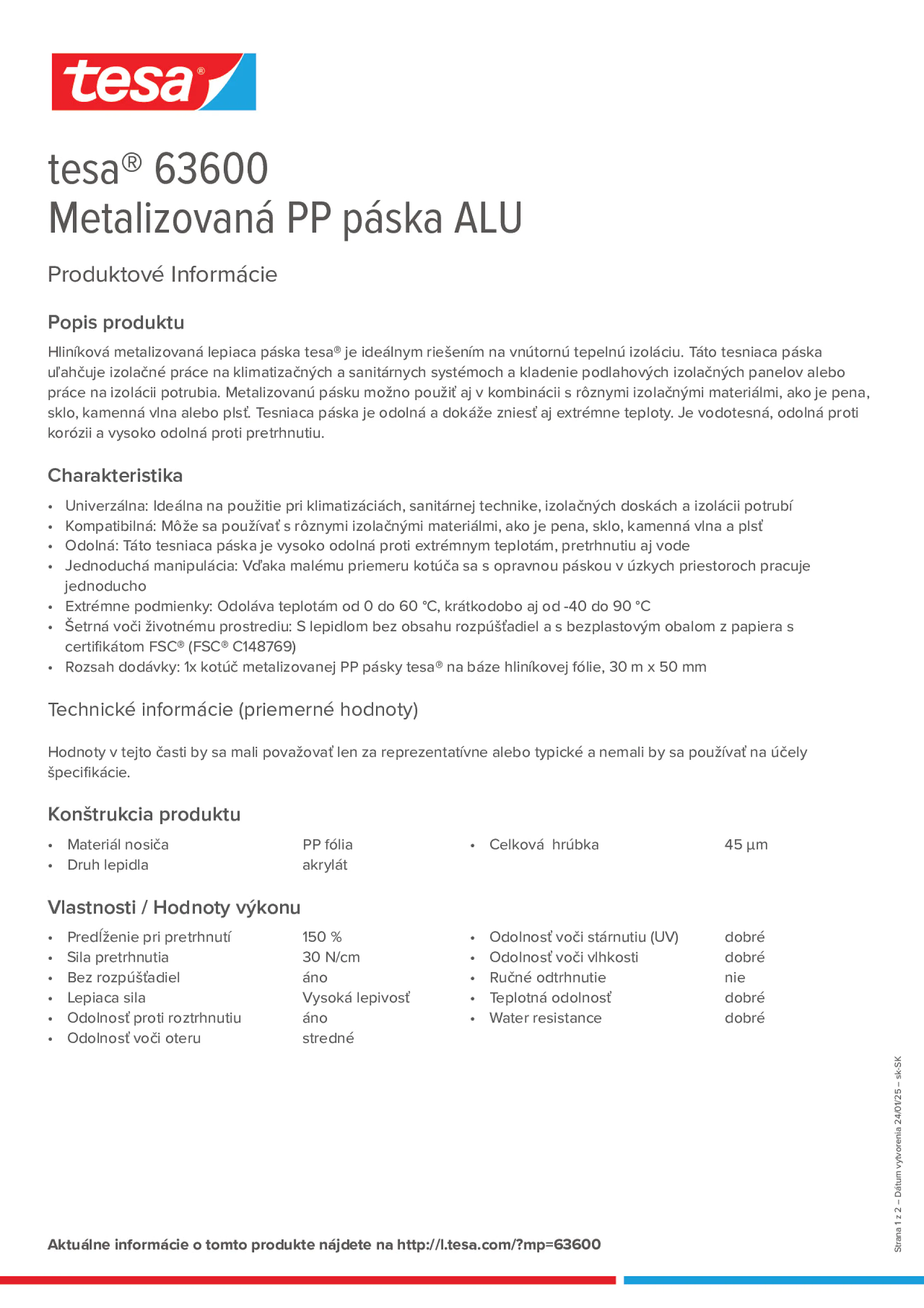 Product information_tesa® 63600_sk-SK