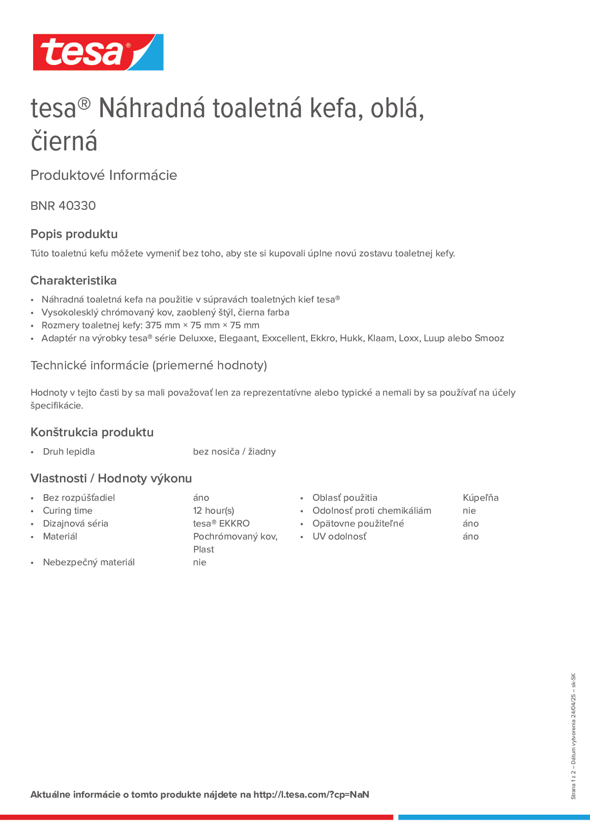 Product information_tesa® 40330_sk-SK