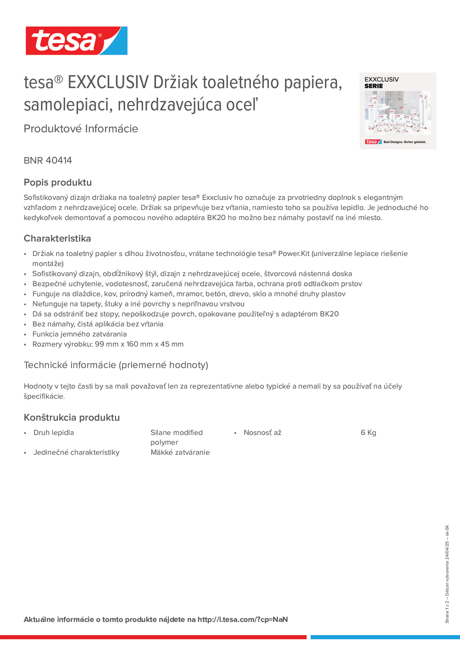 Product information_tesa® 40414_sk-SK