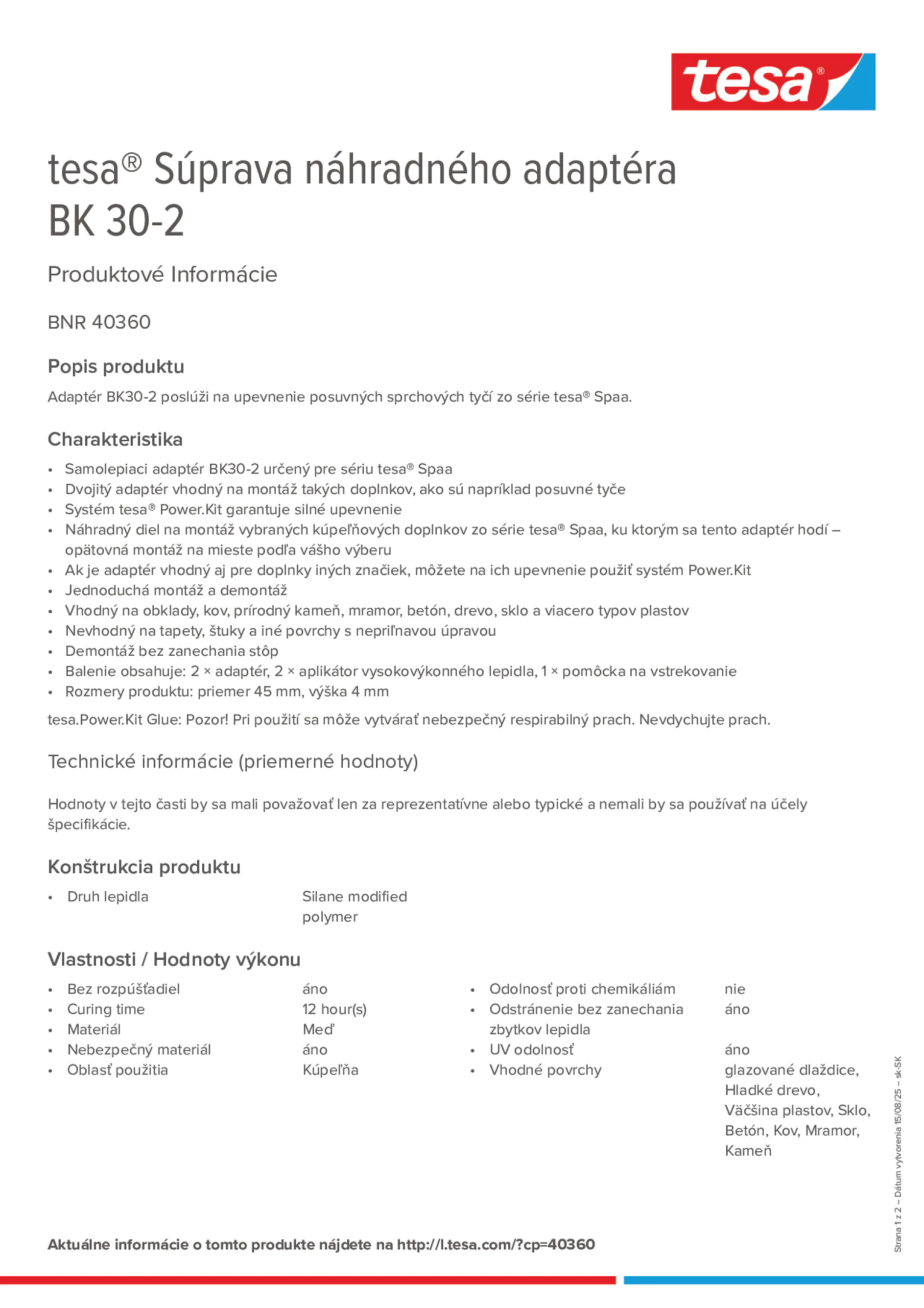 Product information_tesa® 40360_sk-SK