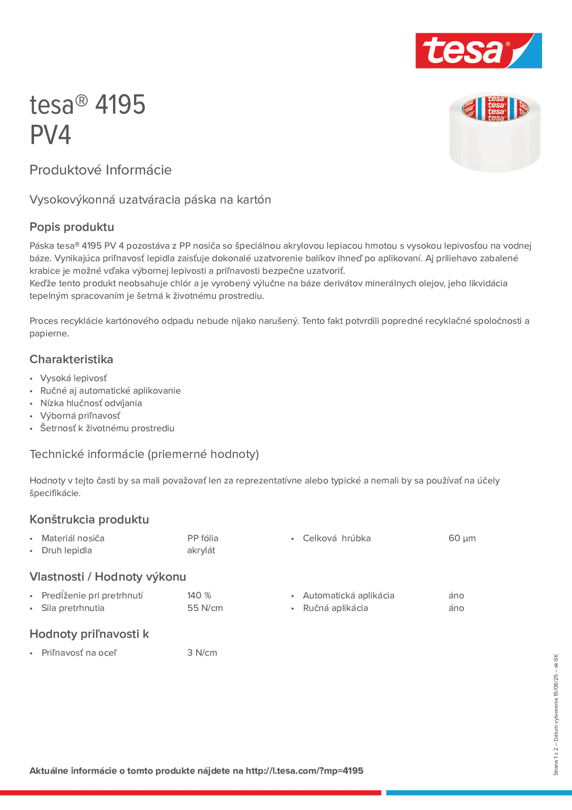 Product information_tesa® 04195_sk-SK