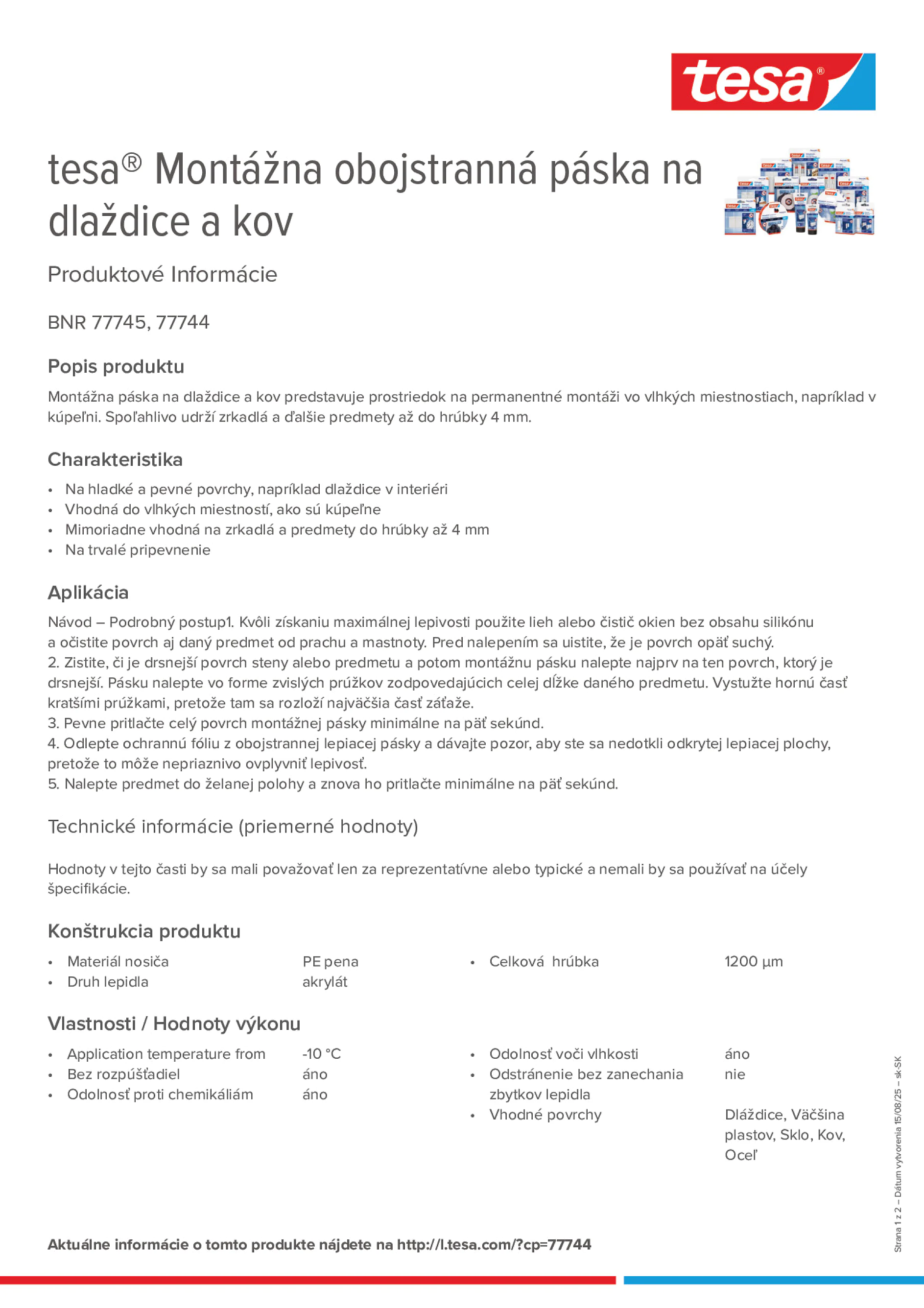 Product information_tesa® 77744_sk-SK