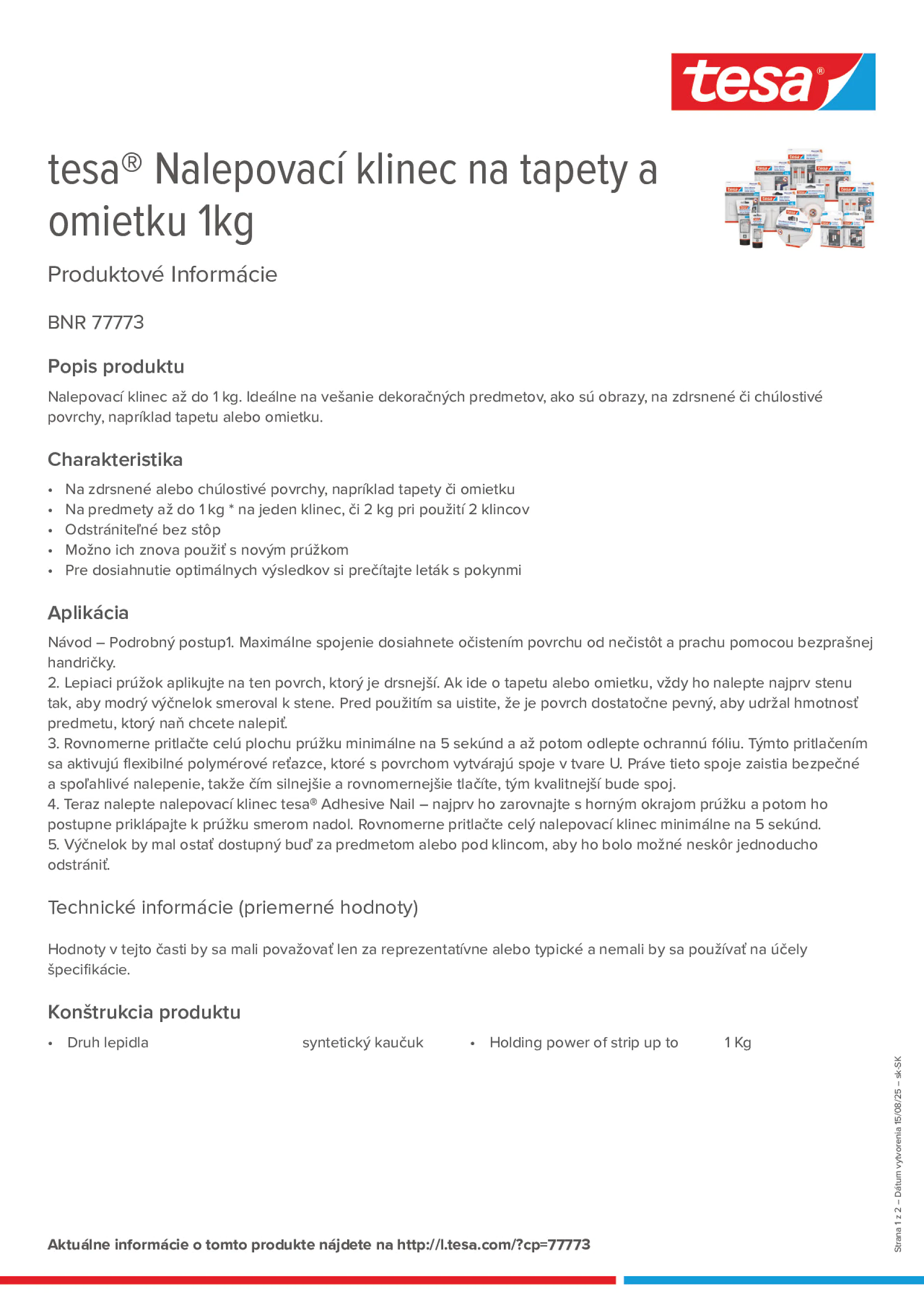 Product information_tesa® 77773_sk-SK