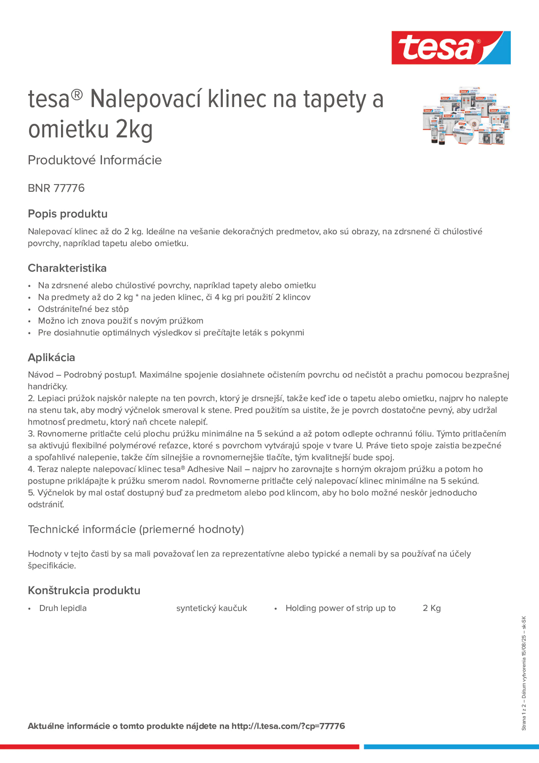Product information_tesa® 77776_sk-SK