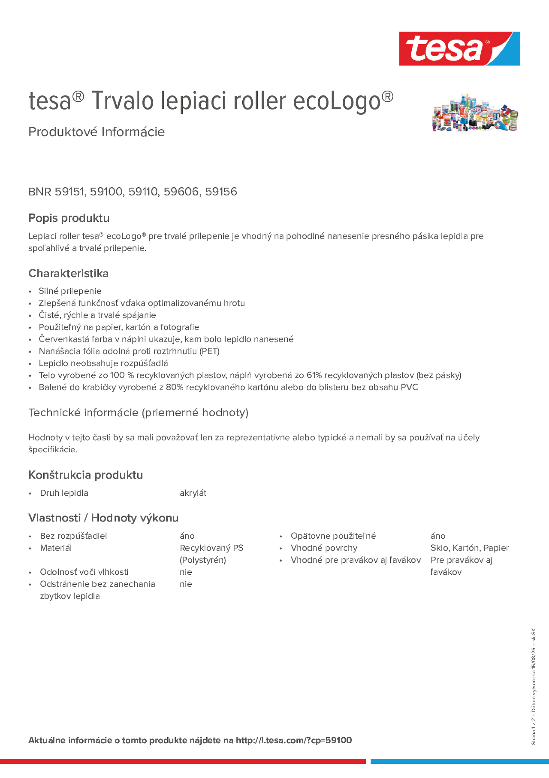Product information_tesa® 59156_sk-SK