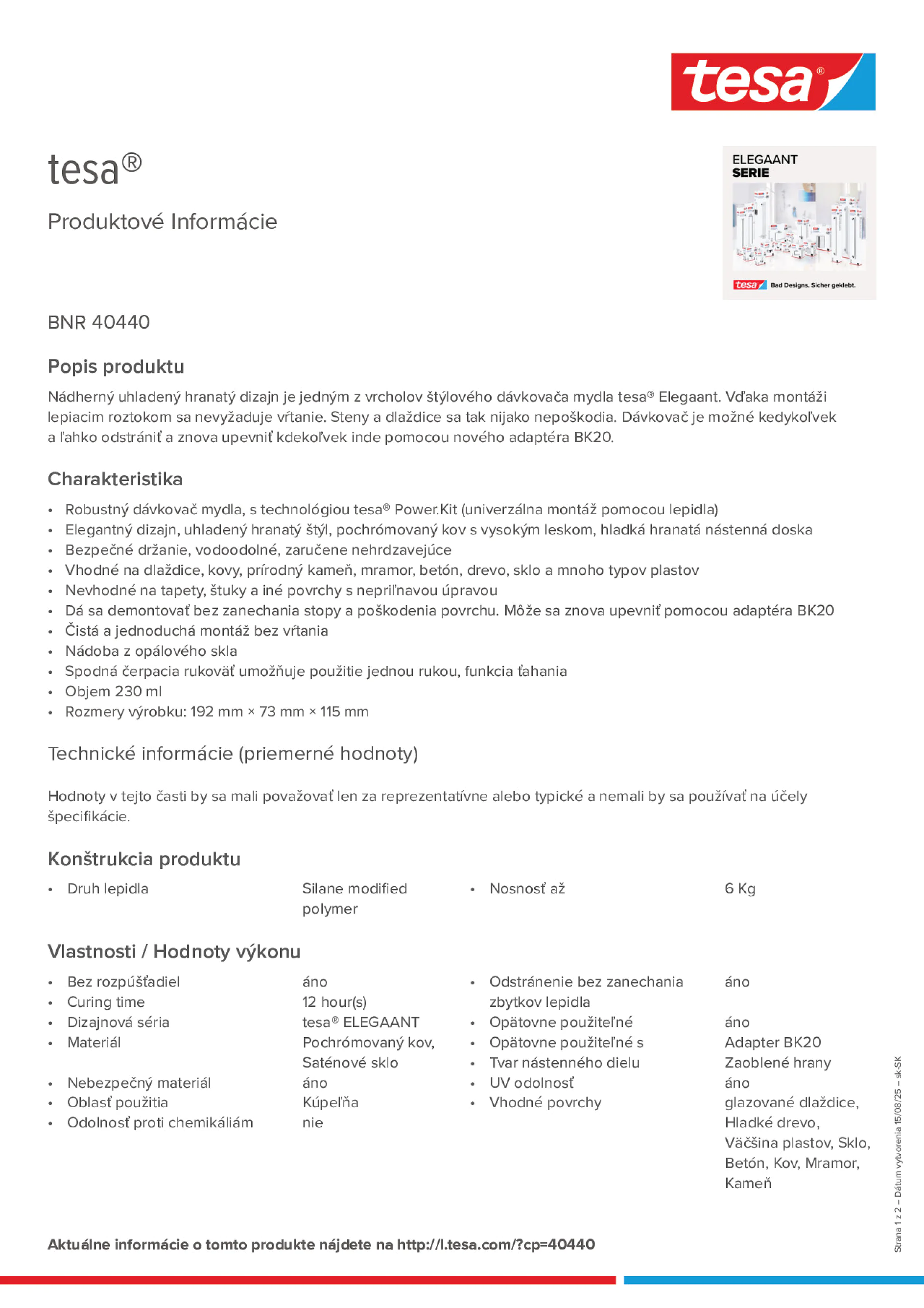 Product information_tesa® 40440_sk-SK