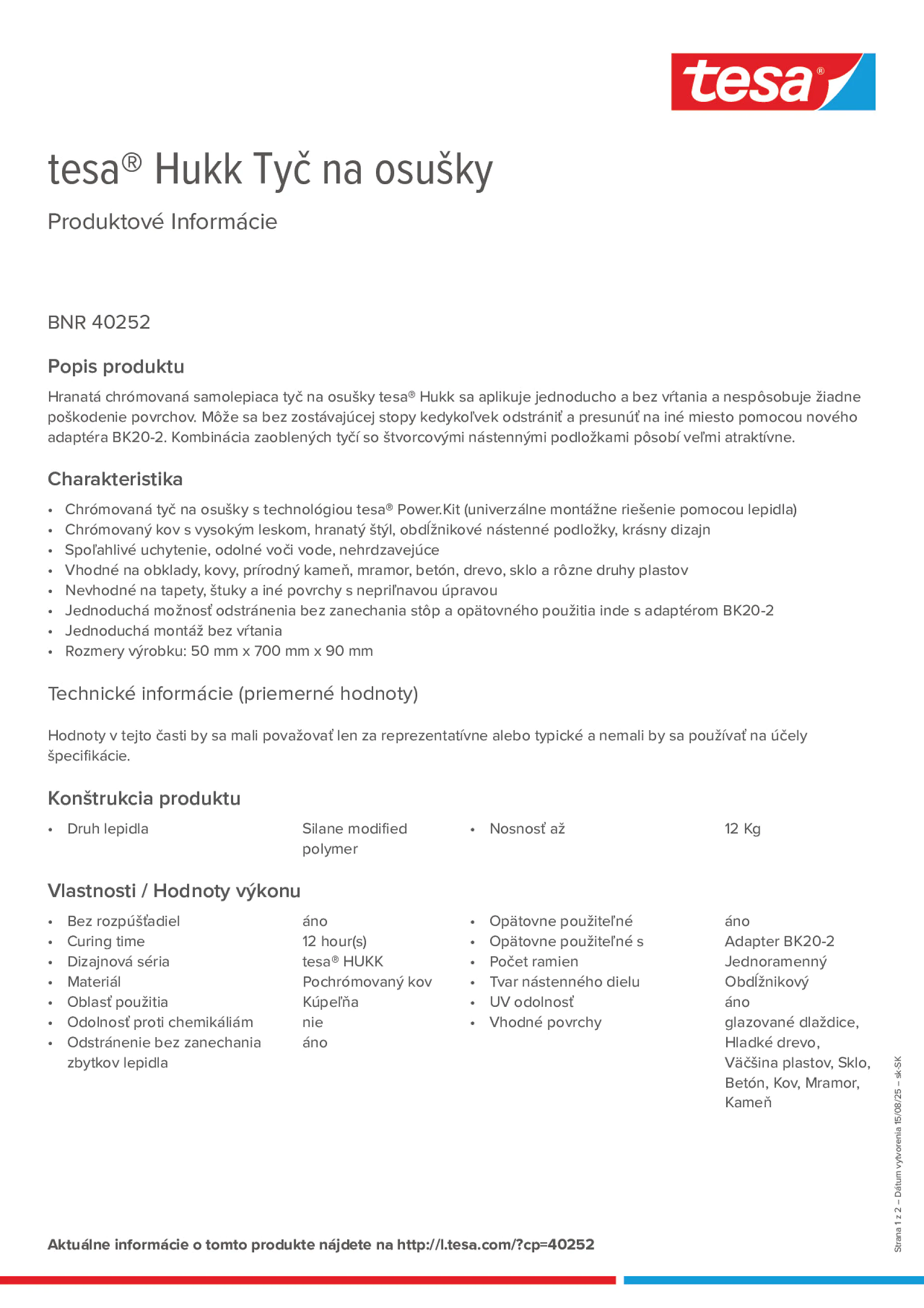 Product information_tesa® 40252_sk-SK