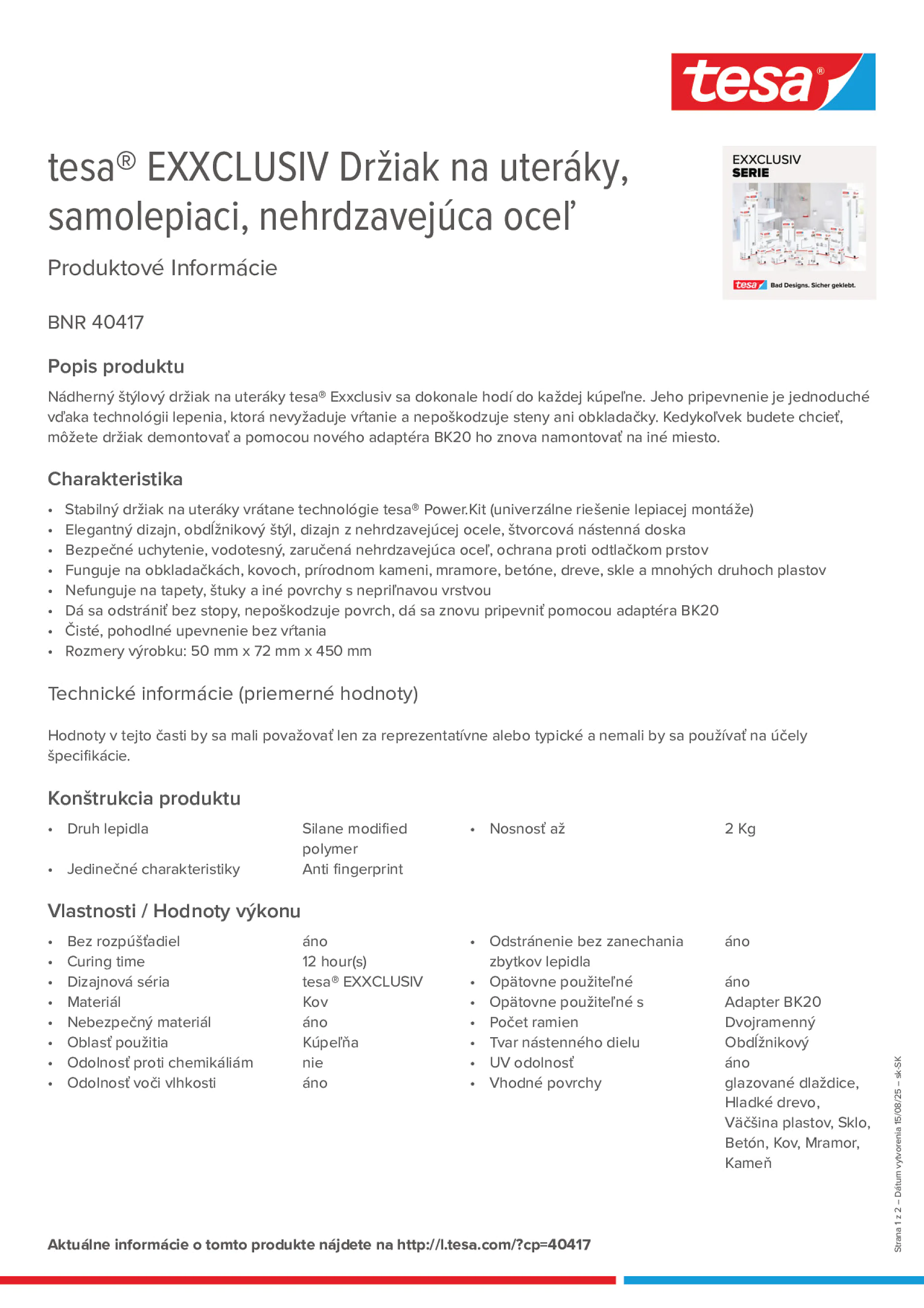 Product information_tesa® 40417_sk-SK