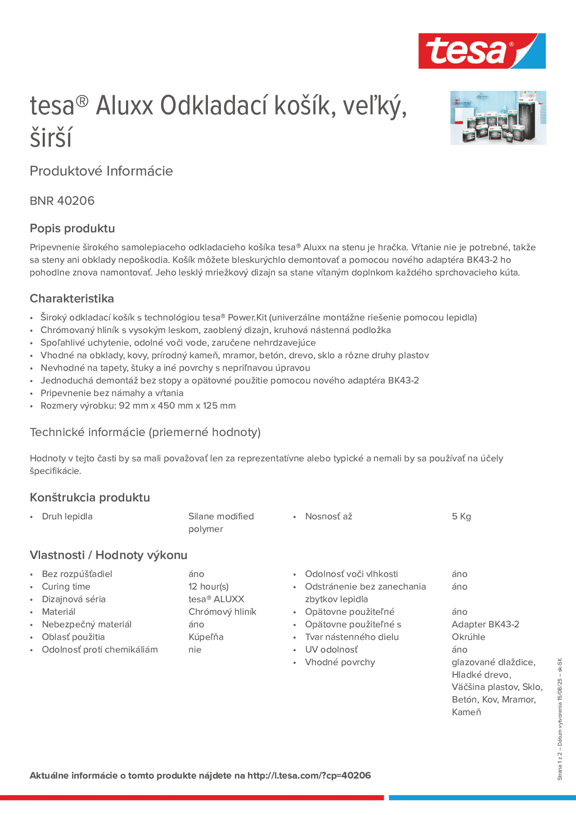 Product information_tesa® 40206_sk-SK