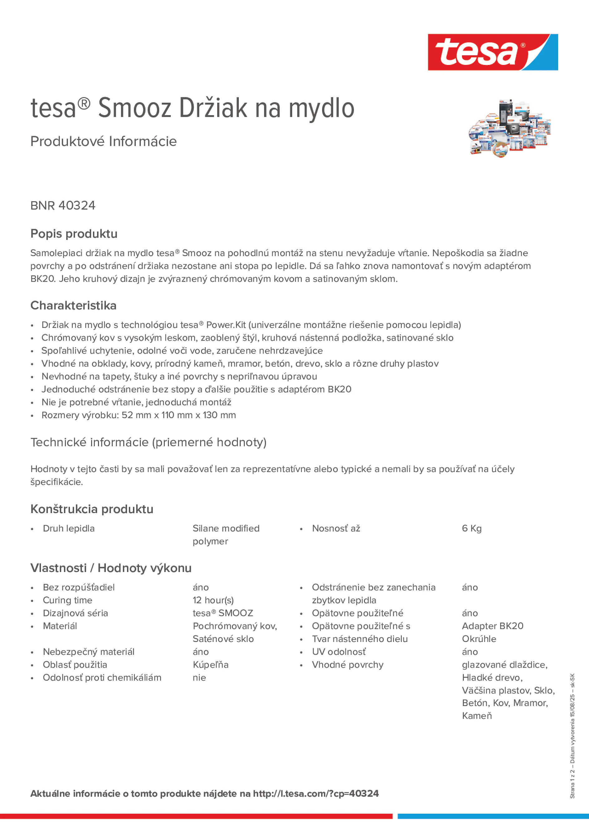 Product information_tesa® 40324_sk-SK