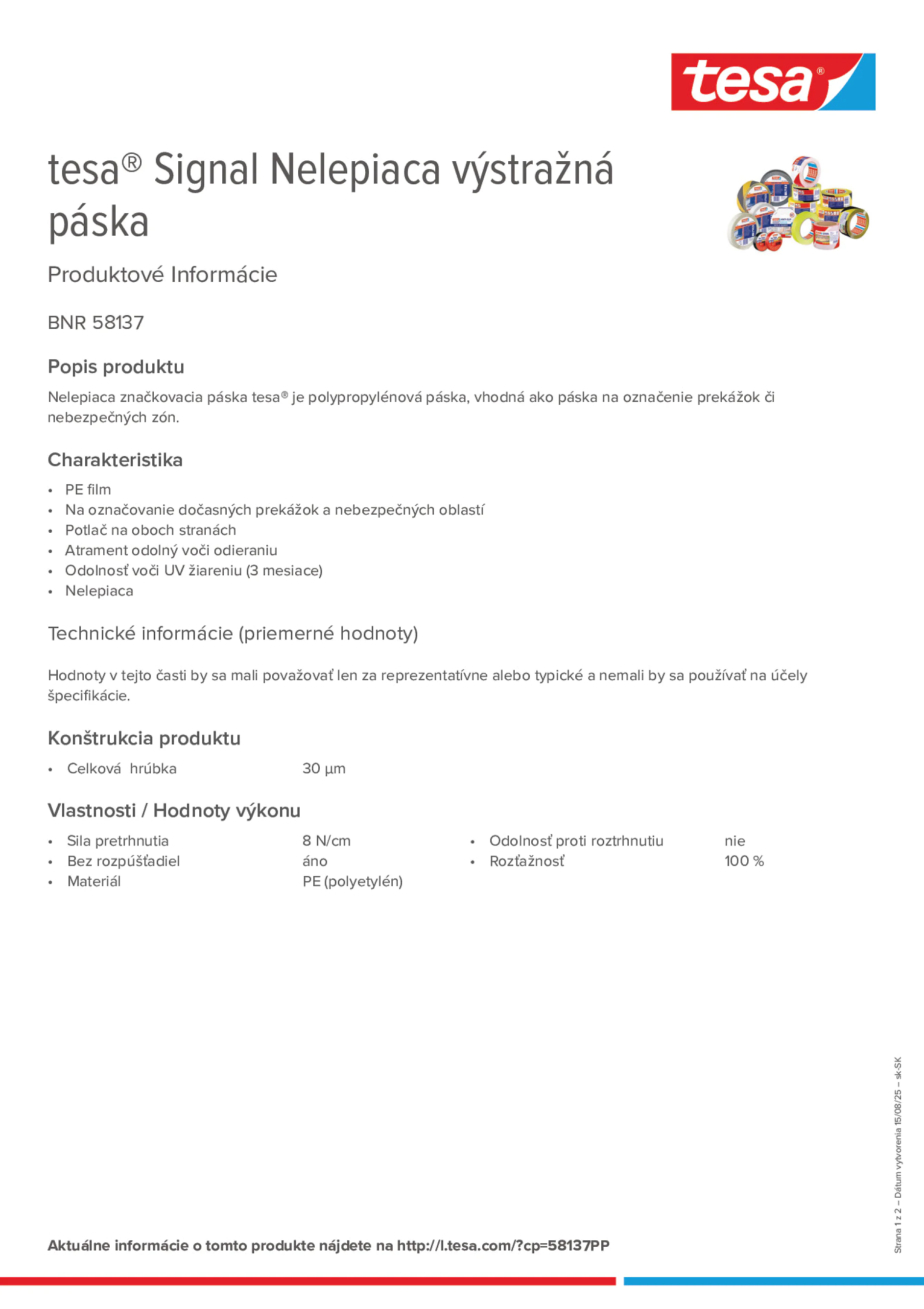 Product information_tesa® 58137_sk-SK