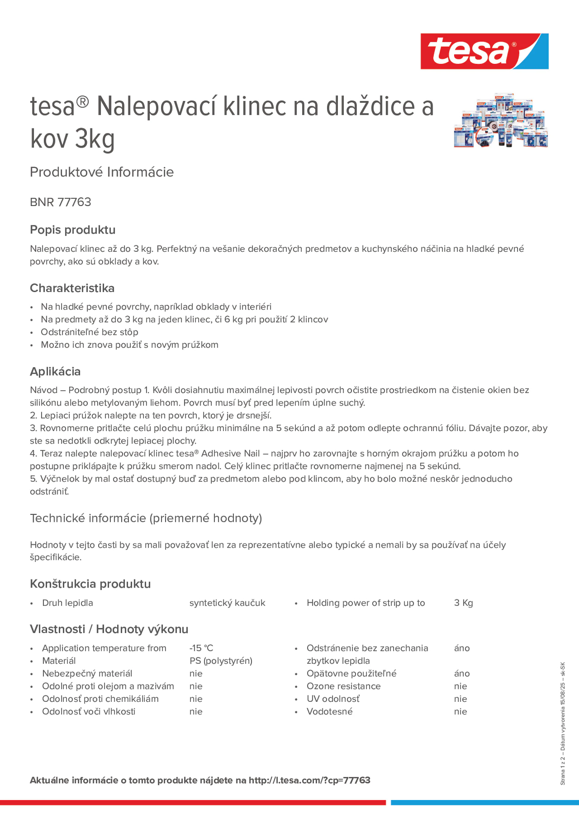 Product information_tesa® 77763_sk-SK