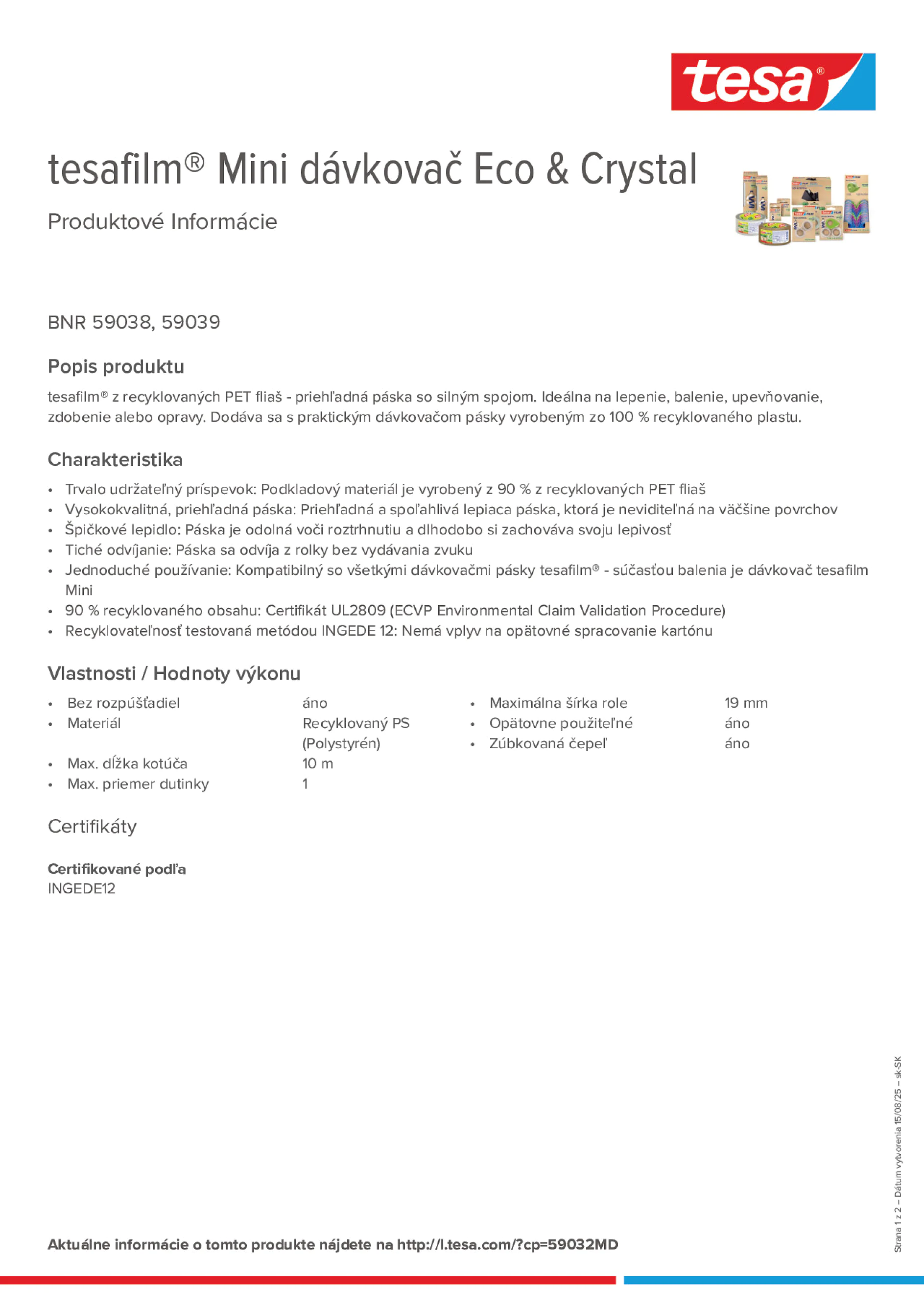 Product information_tesafilm® 59038_sk-SK