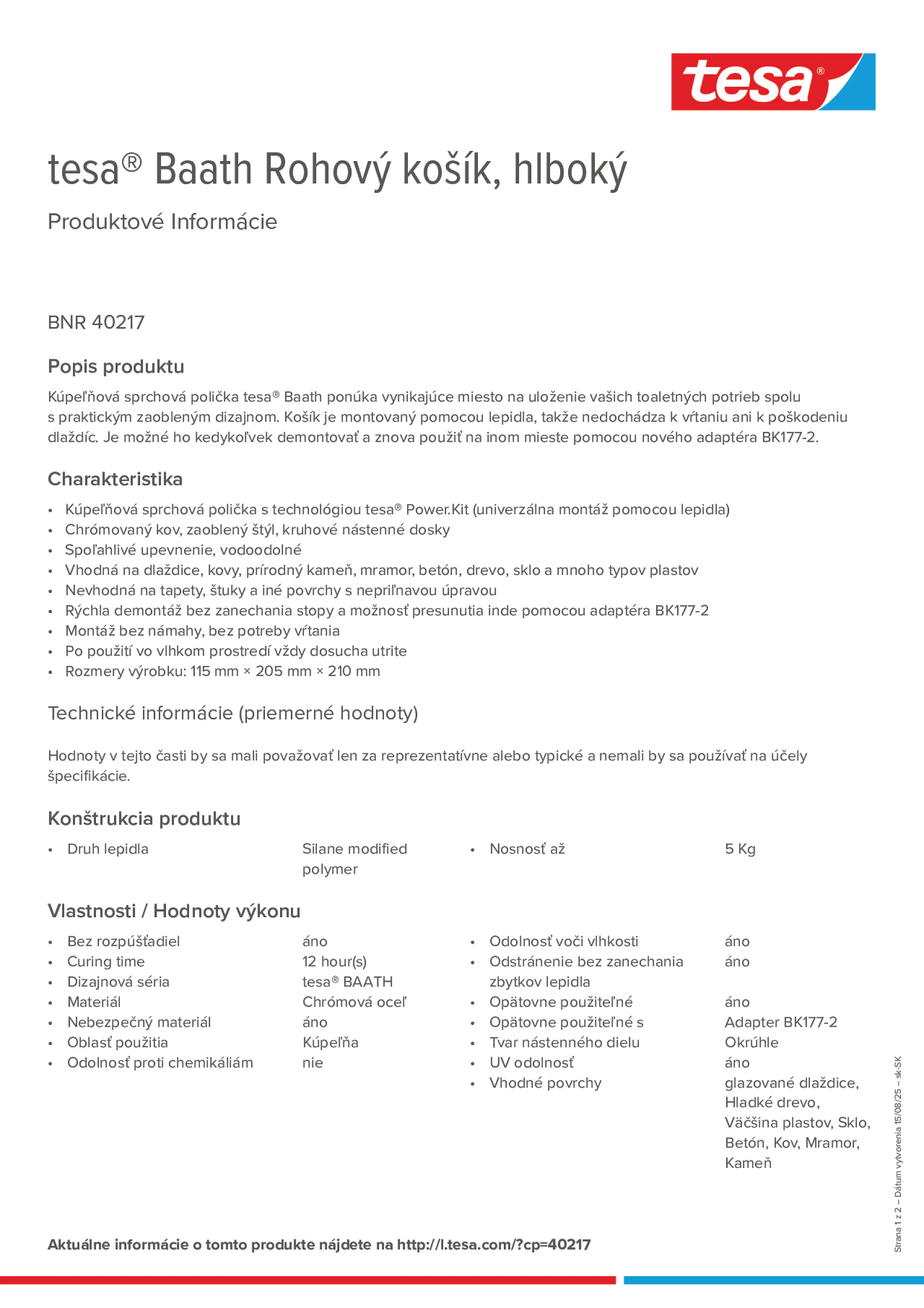 Product information_tesa® 40217_sk-SK