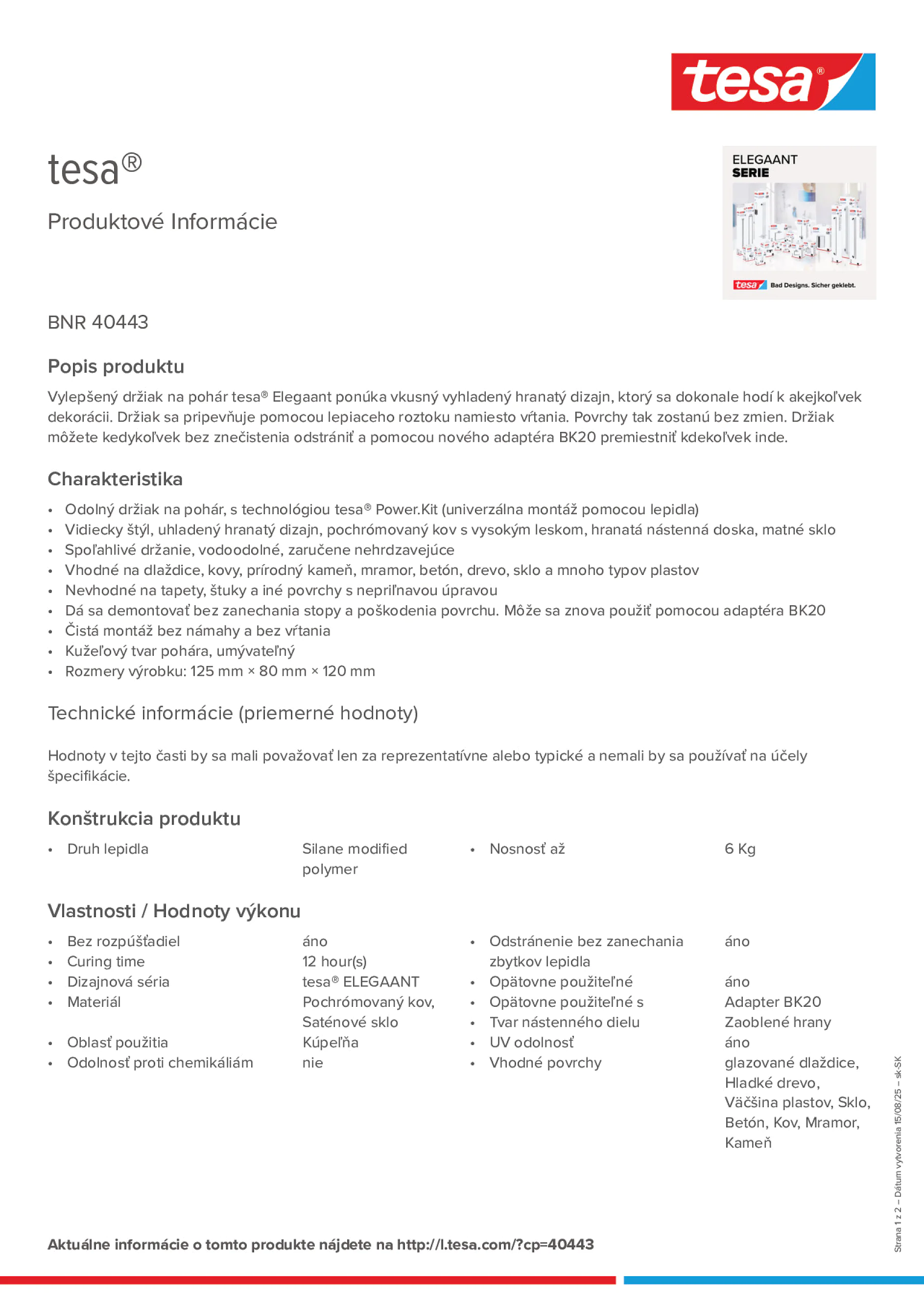 Product information_tesa® 40443_sk-SK