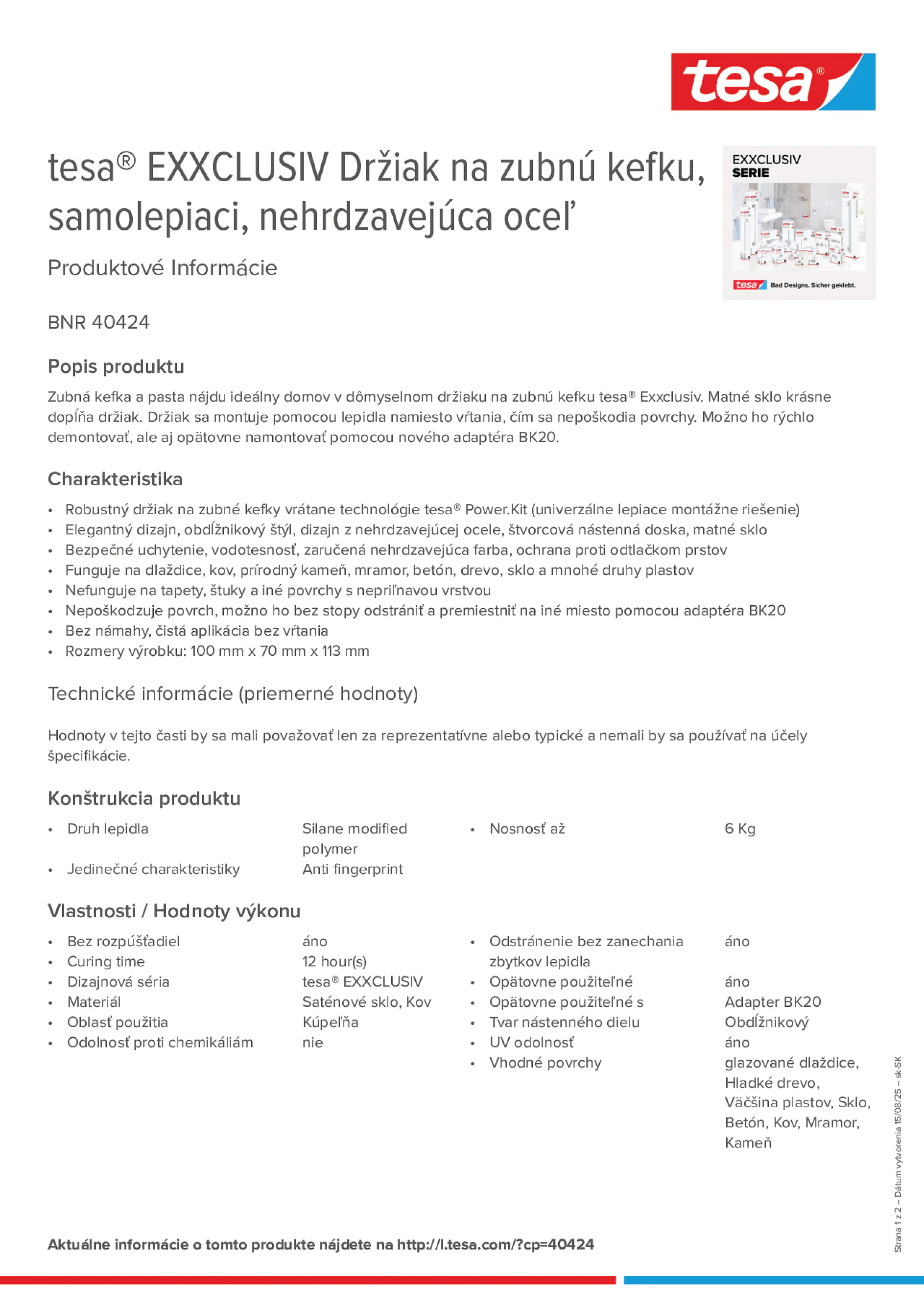 Product information_tesa® 40424_sk-SK