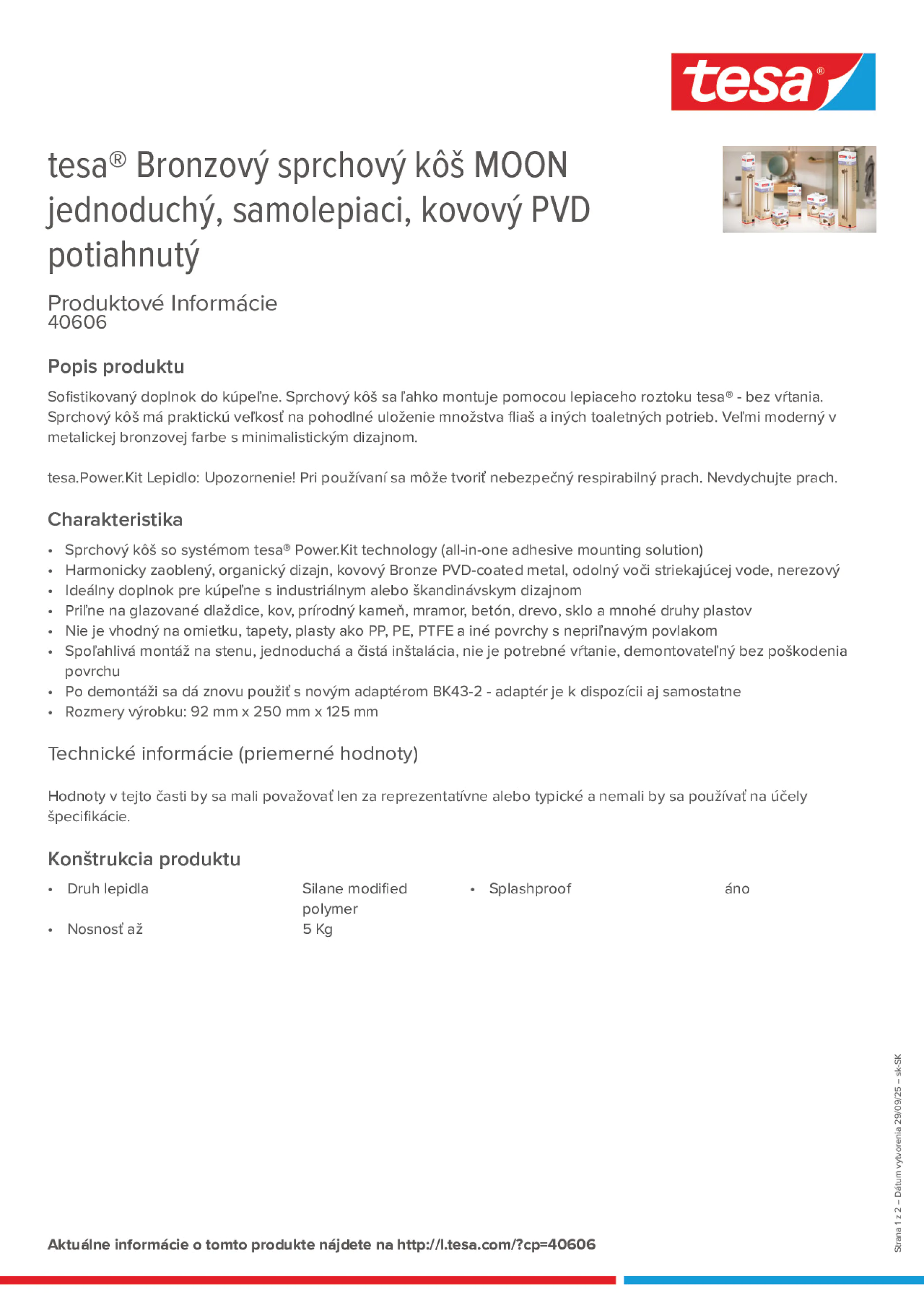 Product information_tesa® 40606_sk-SK