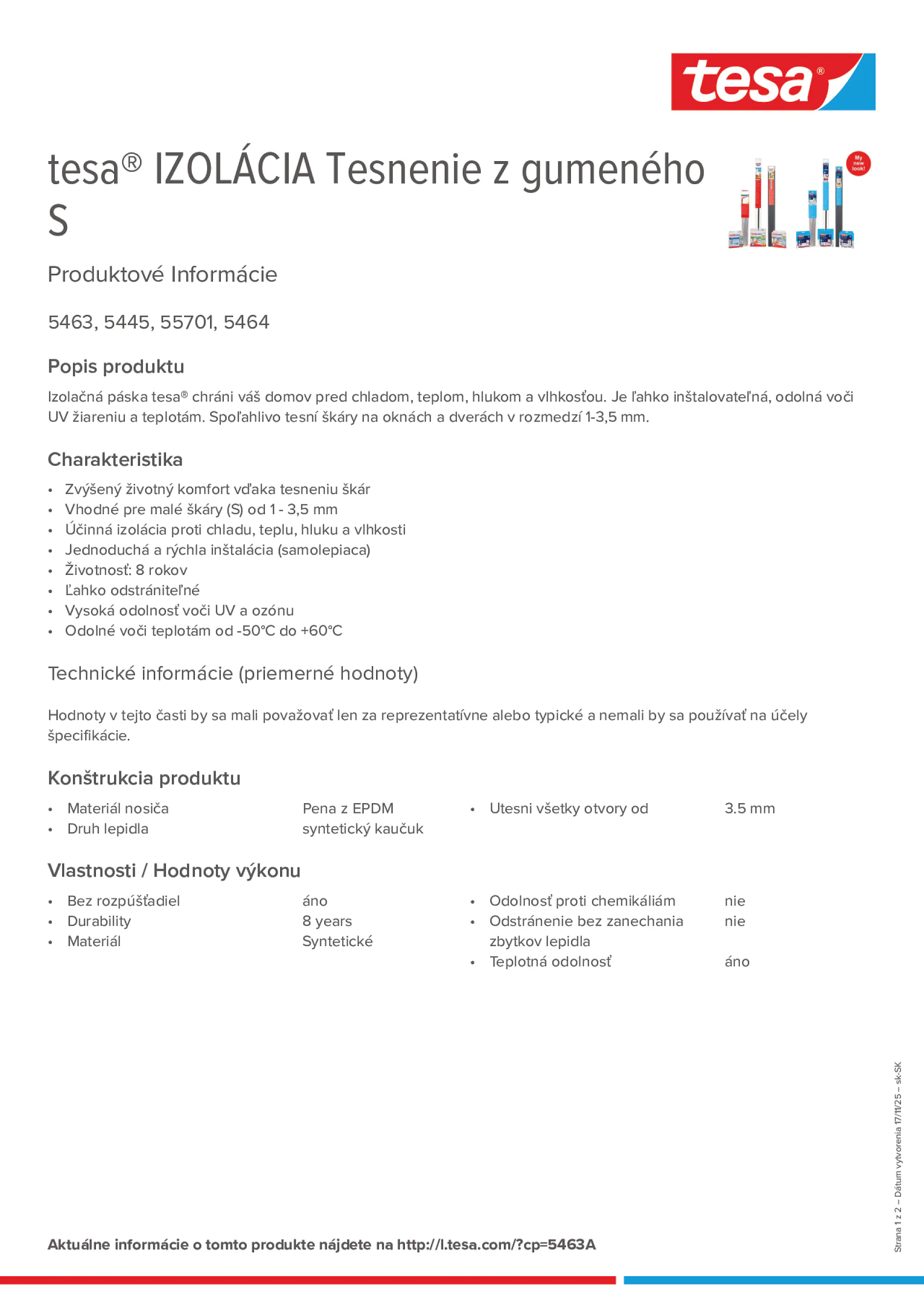 Product information_tesa® 05463_sk-SK
