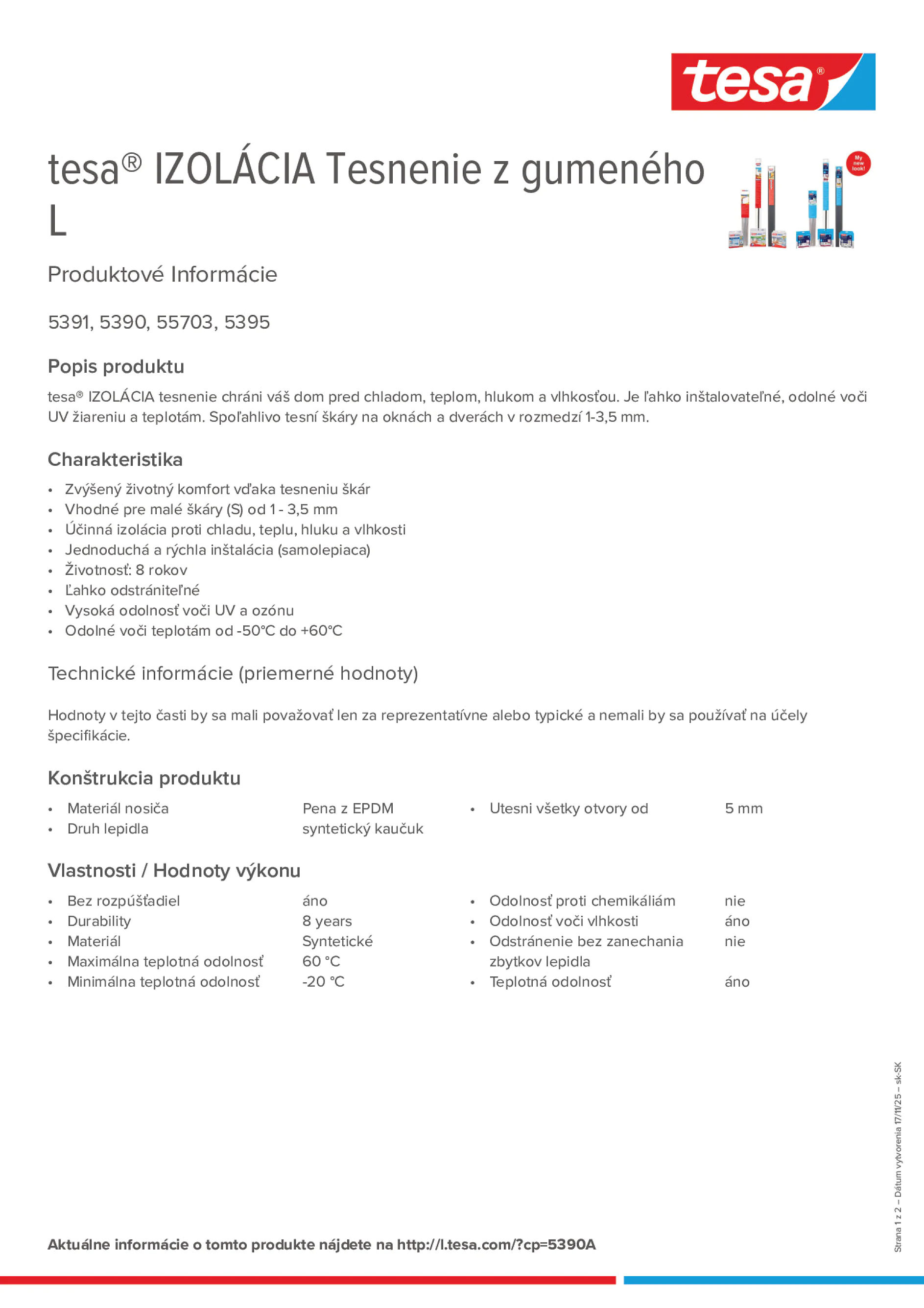 Product information_tesa® 05391_sk-SK