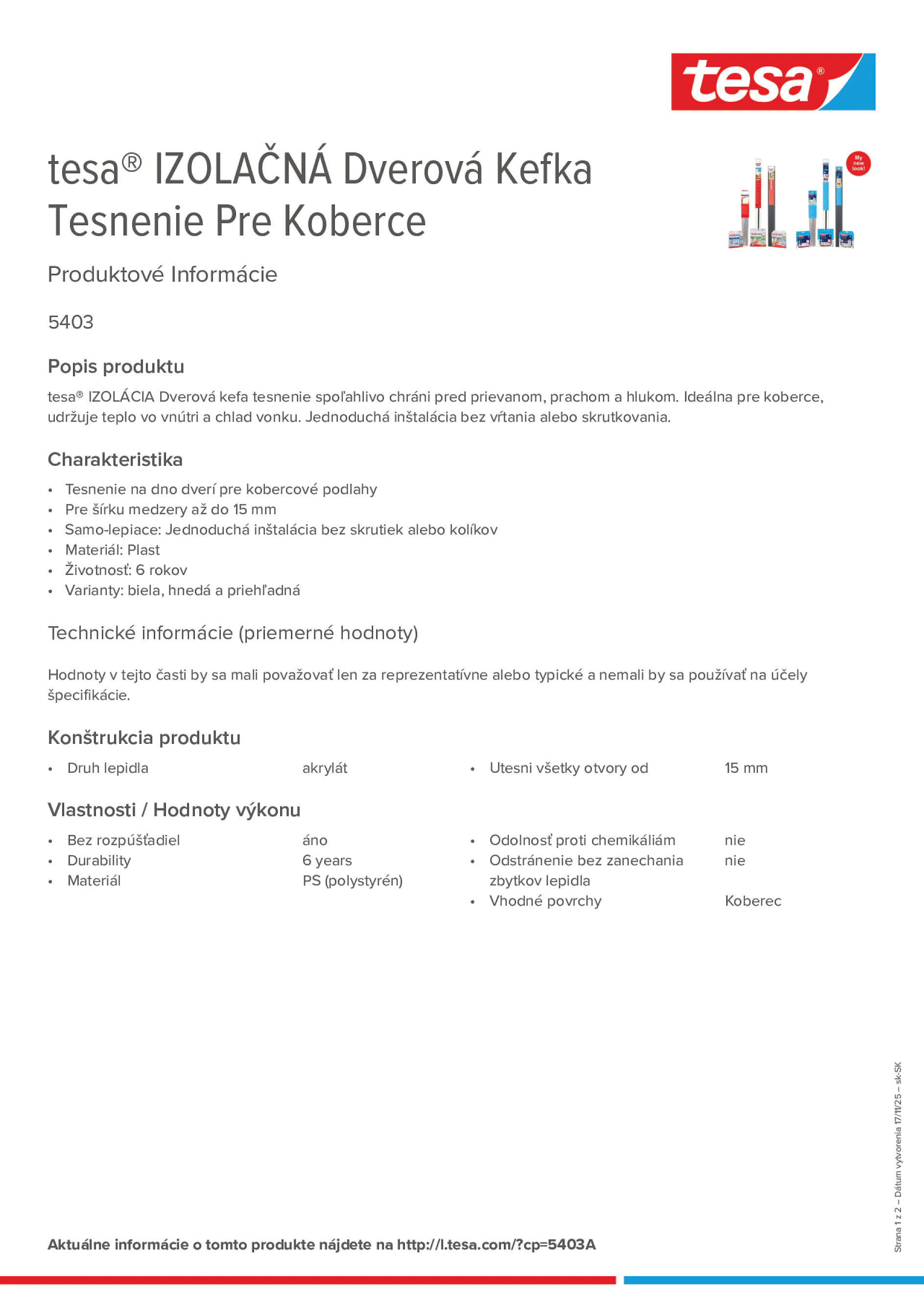 Product information_tesa® 05403_sk-SK