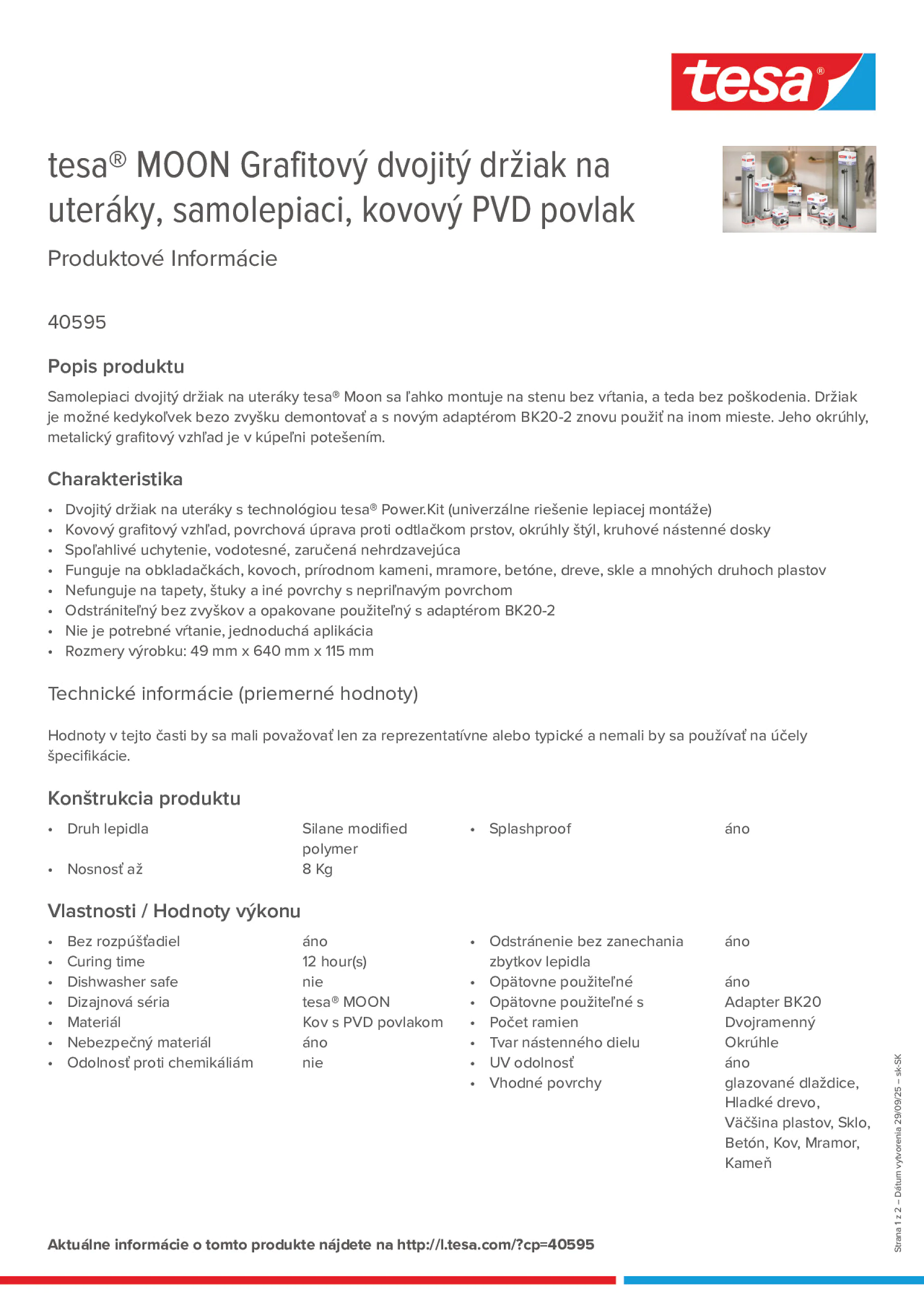 Product information_tesa® 40595_sk-SK