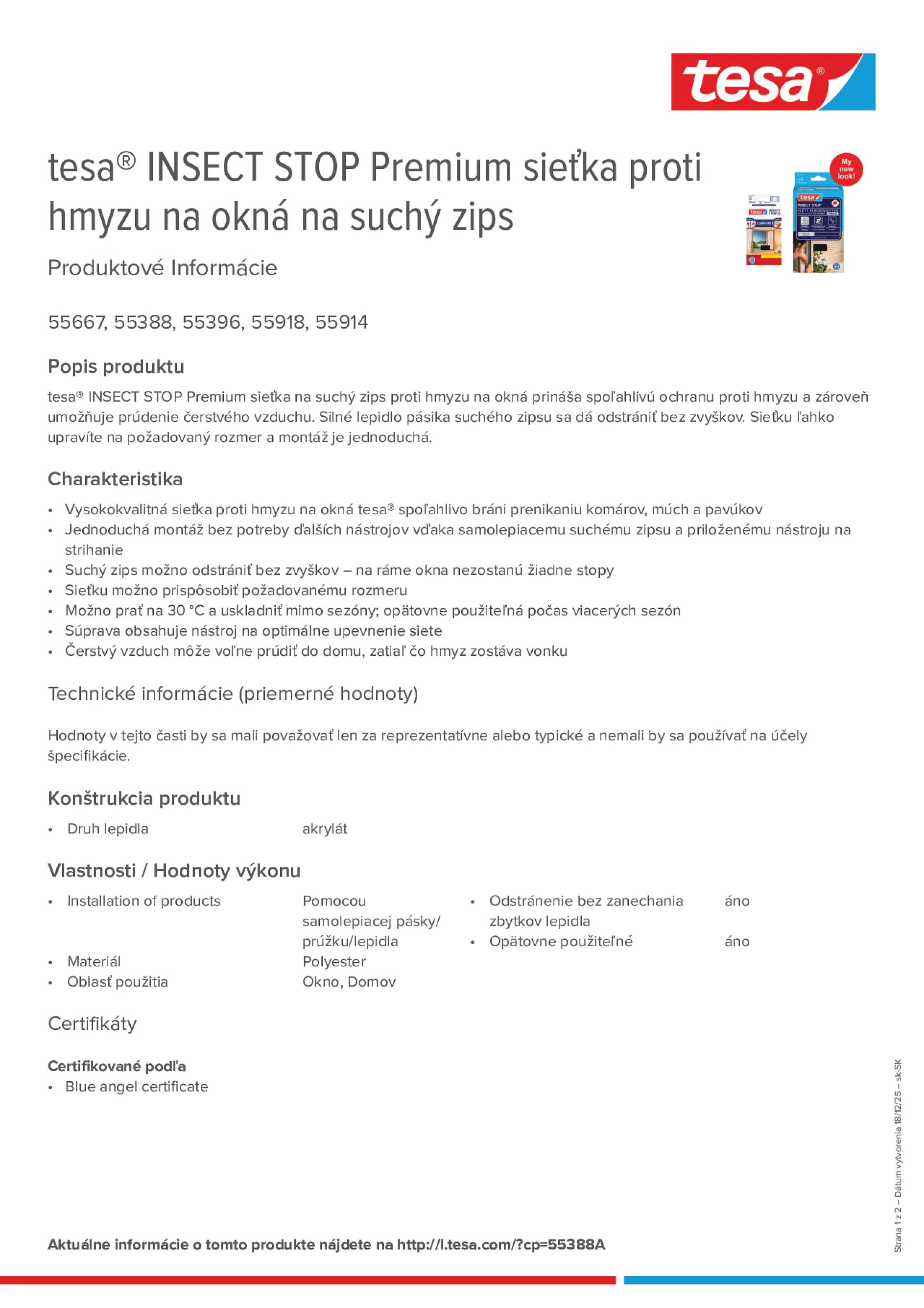 Product information_tesa® 55667_sk-SK