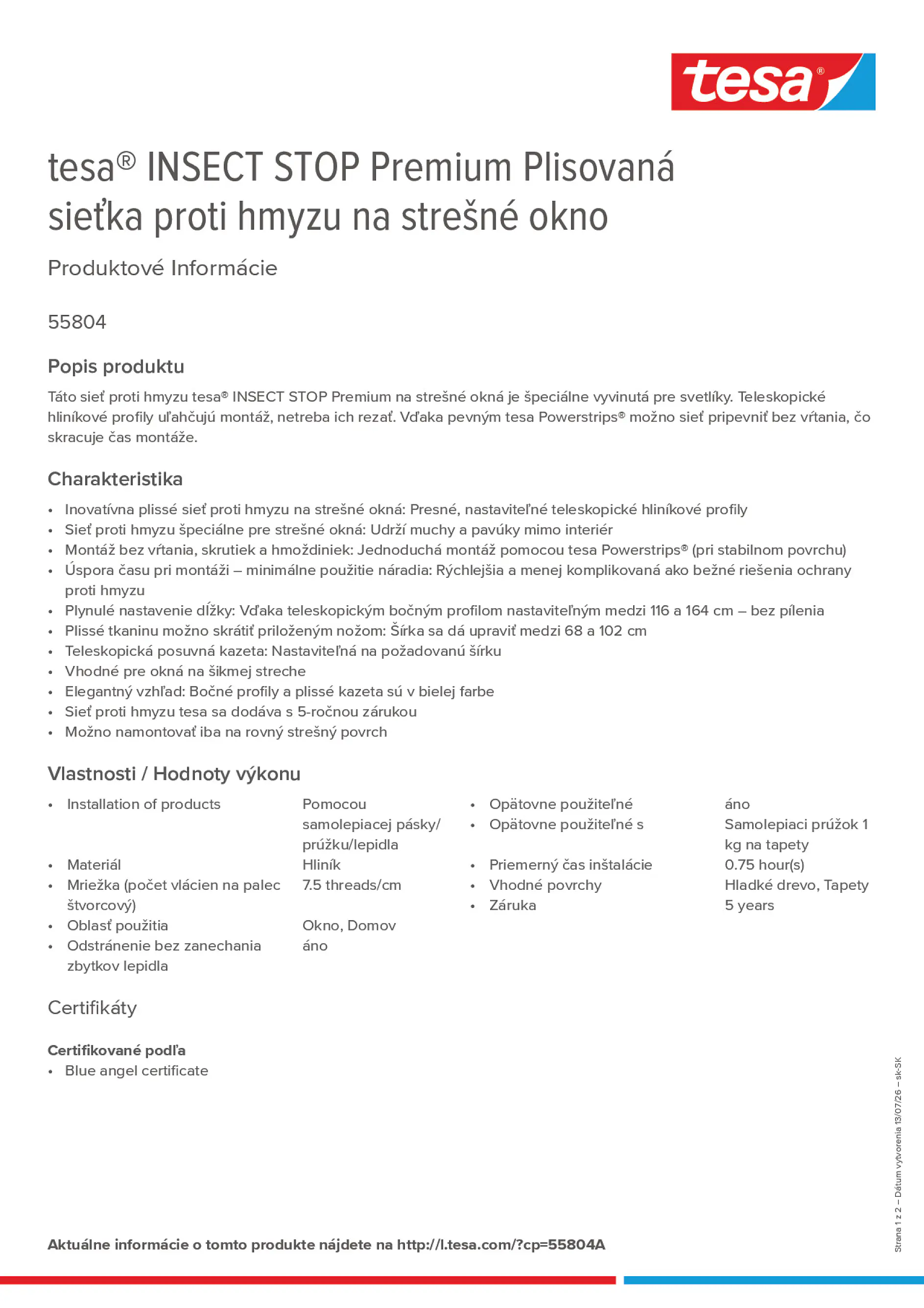 Product information_tesa® 55804A_sk-SK