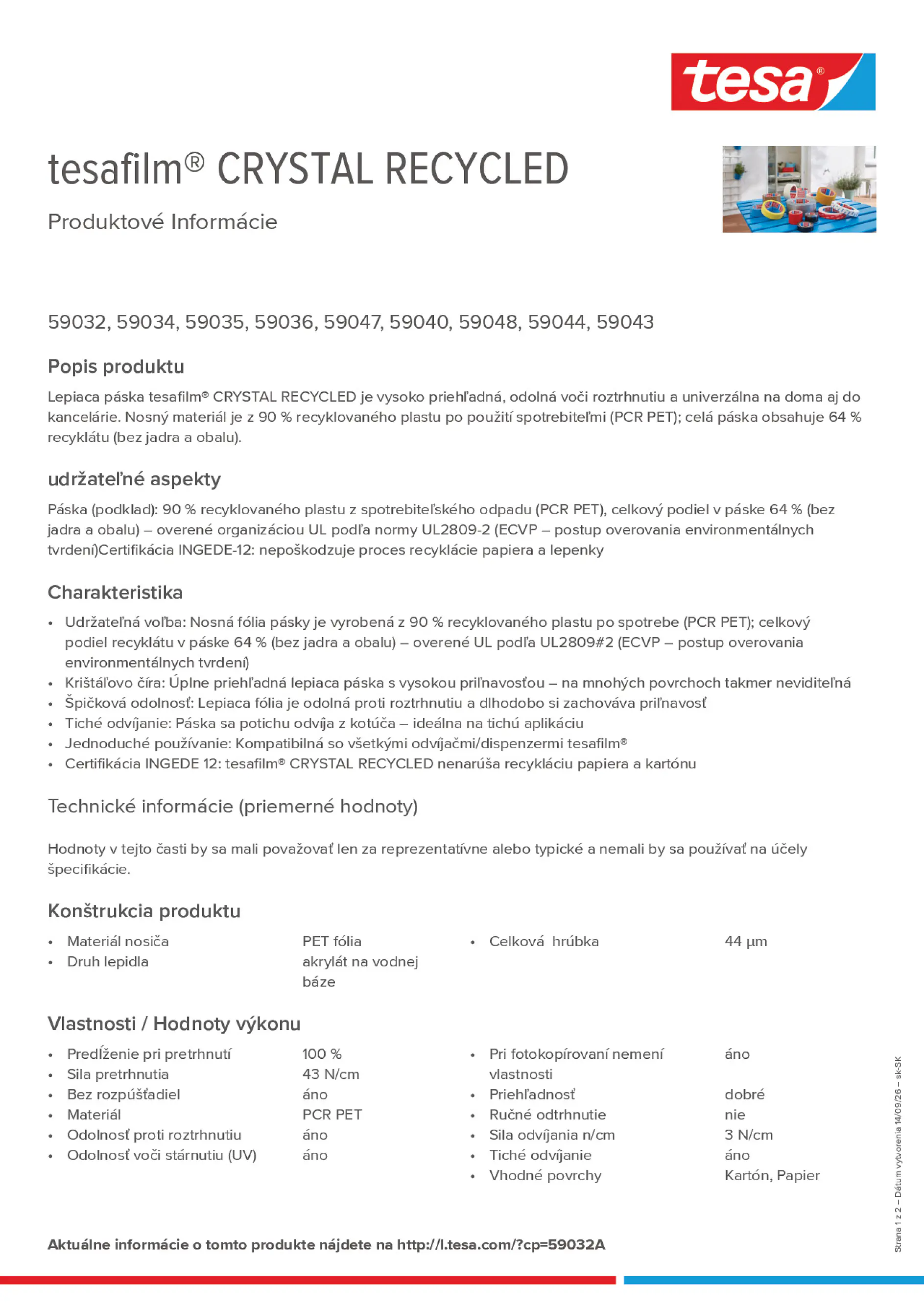 Product information_tesafilm® 59032A_sk-SK