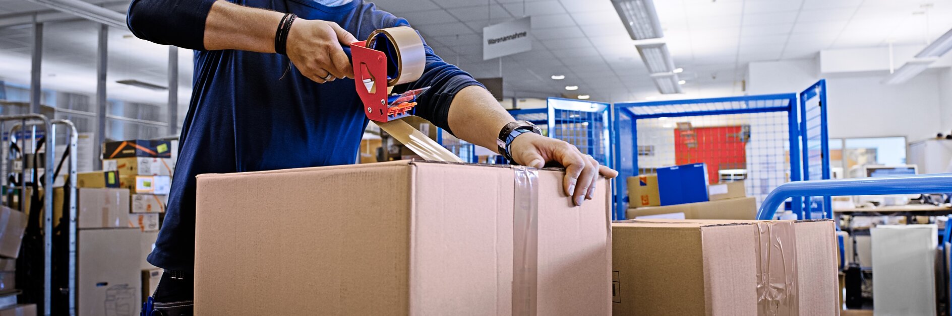 Professionella packtejper för olika tillämpningar.