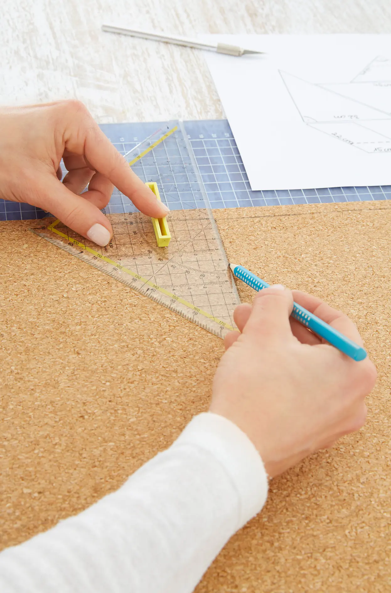 Överför räv-mallen