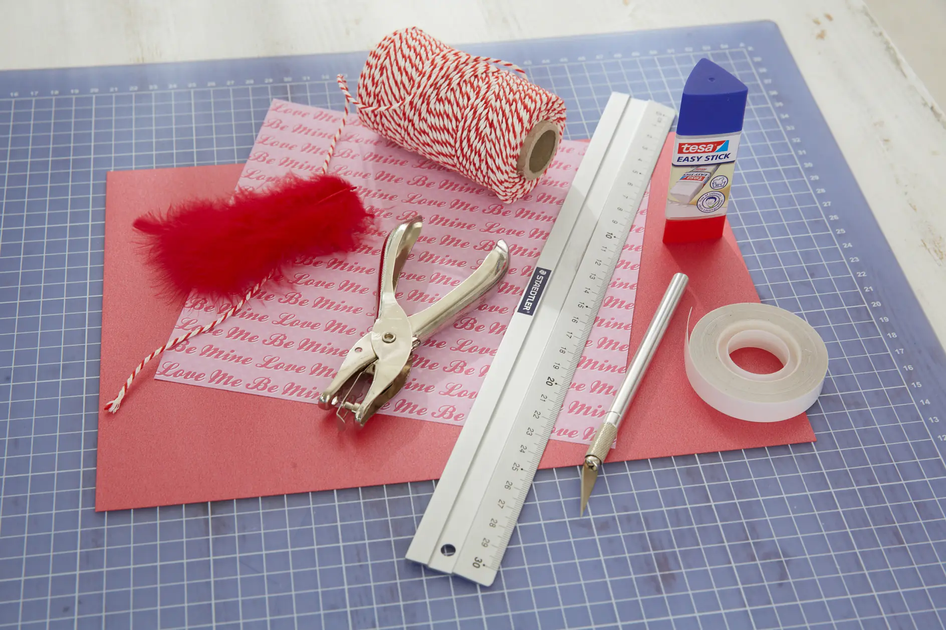 Gör-det-själv Alla hjärtans dag-kort / Steg 1: Översikt