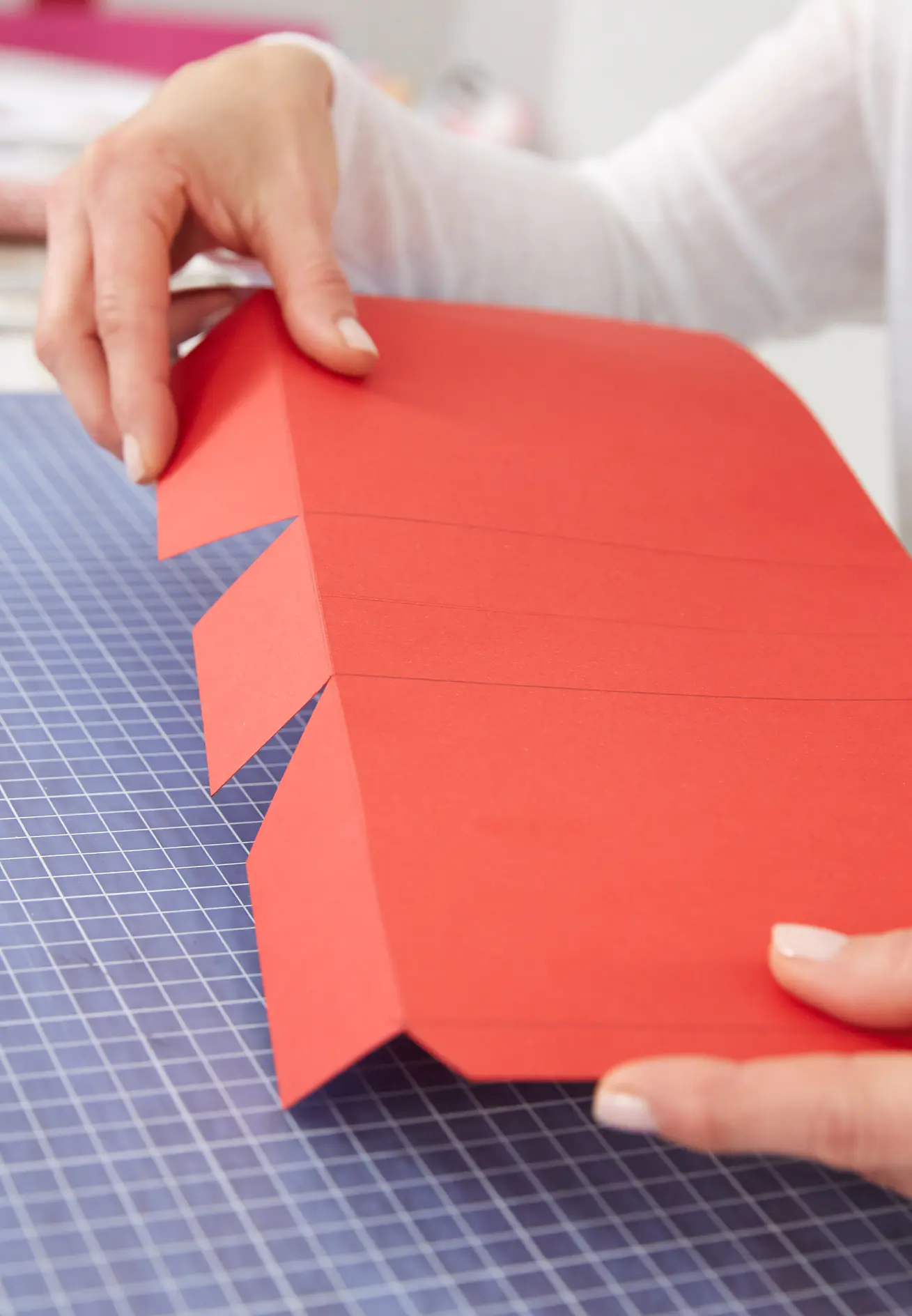 Vik de korsande linjerna bakåt