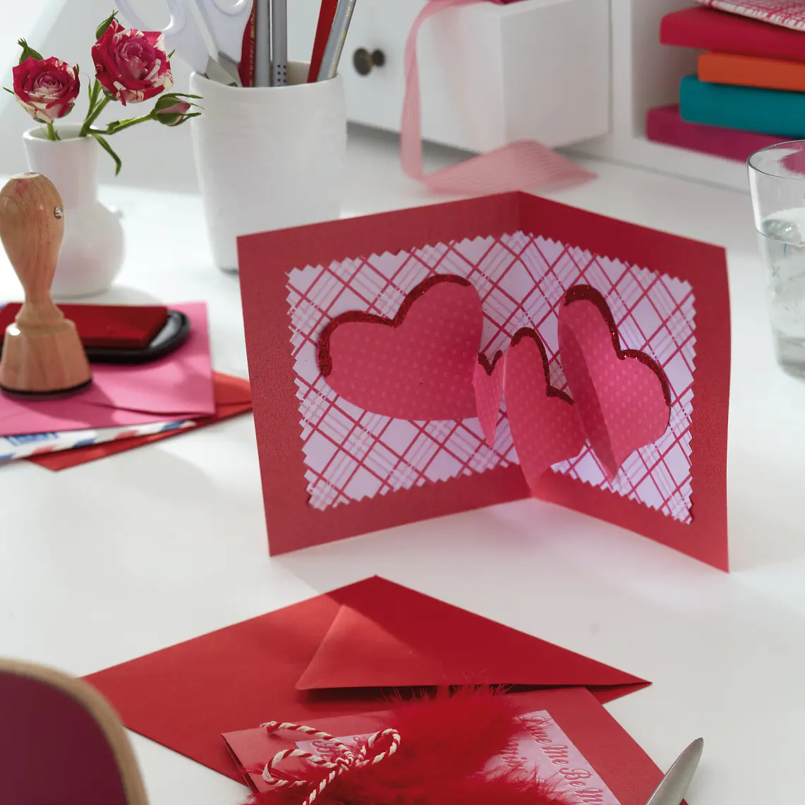 tesa trendpapper 6 / Idé 6: Fjäder-kort / Omslagsbild